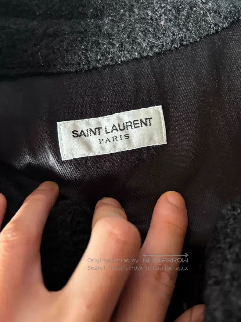 Saint Laurent Paris Saint Laurent Paris Black fluffy lamb jacket Size US XS / EU 42 / 0 - 3 Thumbnail
