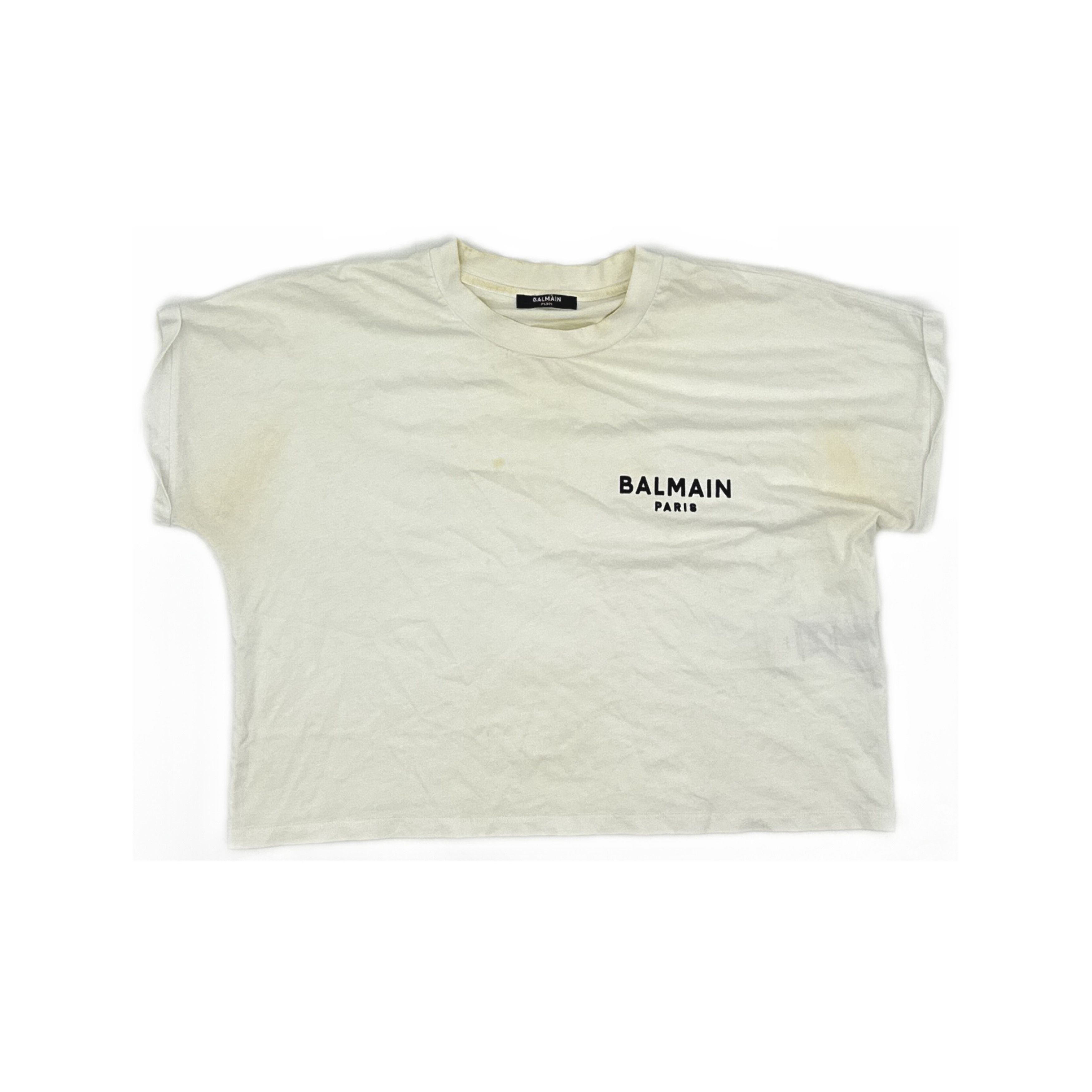 Balmain Balmain Logo Short Sleeve T-Shirt Size S Size S / US 4 / IT 40 - 1 Thumbnail