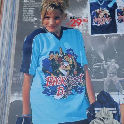 Band Tees Vintage | 1990s | Backstreet Boys | T Shirt Size US L / EU 52-54 / 3 - 7 Thumbnail