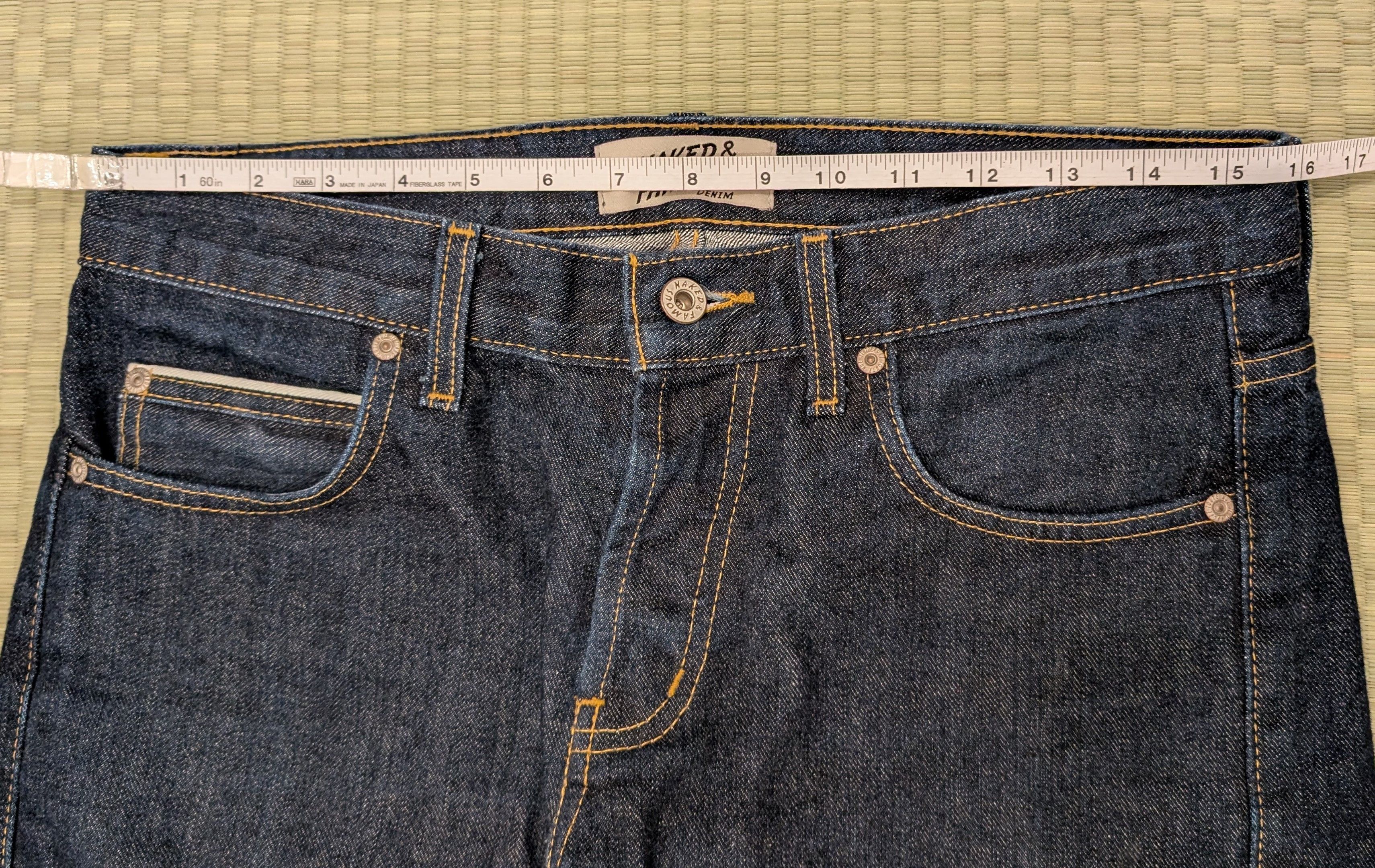 Naked & Famous Naked & Famous Left Hand Twill Selvedge Jeans Super Guy Size US 32 / EU 48 - 5 Thumbnail