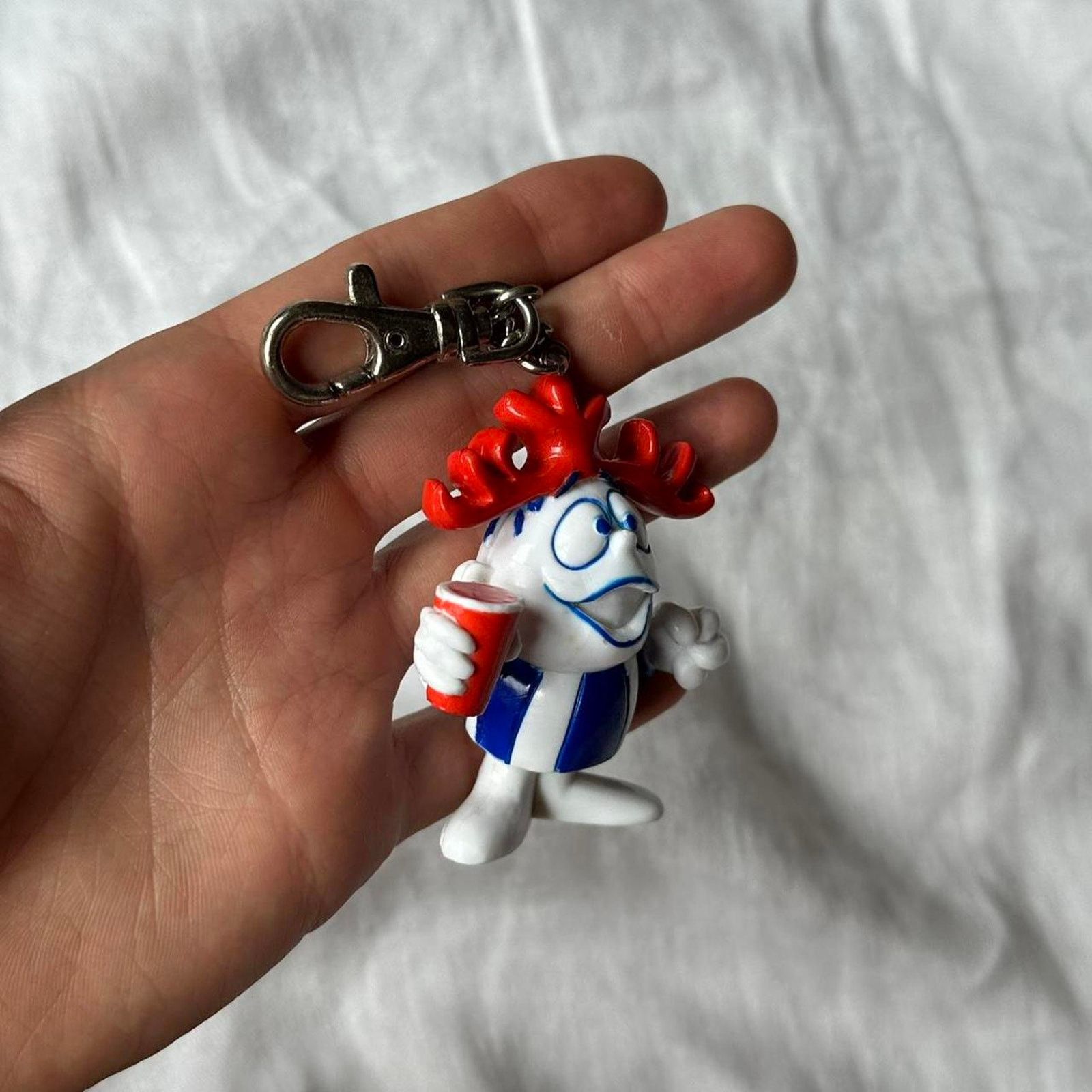 Vintage Rare Vintage 90s Hawaiian Punch Man Drink Keychain Figurine Size ONE SIZE - 6 Thumbnail