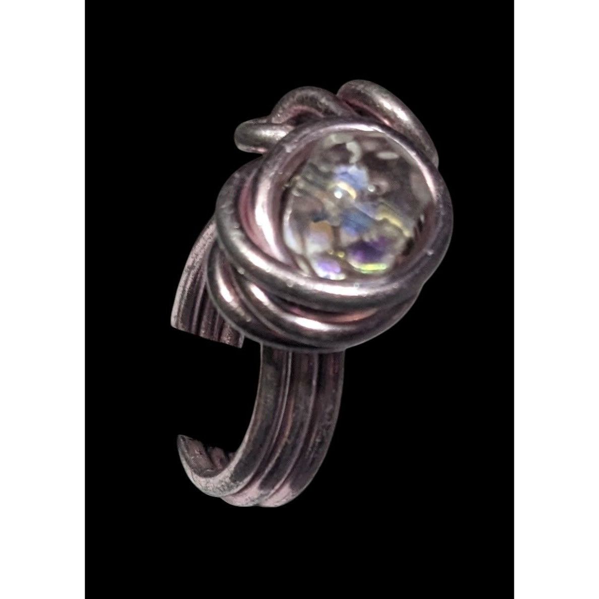 Other Handmade Abstract Pastel Pink Finished Aluminum Wire Wrapped Size ONE SIZE - 4 Thumbnail