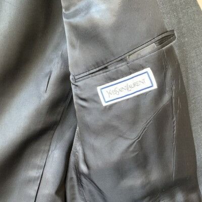 Yves Saint Laurent YVES SAINT LAURENT Mens Size 46 Wool Union Made Jacket Sport Size 46R - 7 Thumbnail