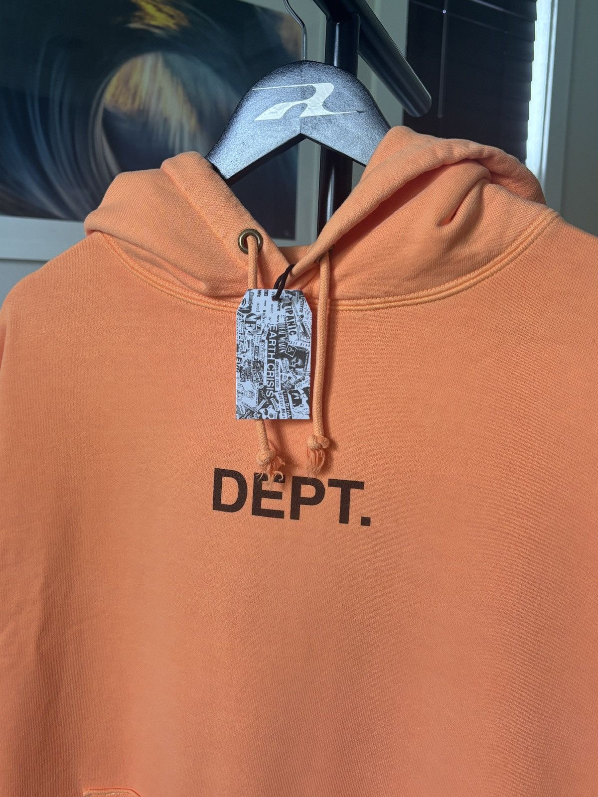 Gallery Dept. GALLERY DEPT - STENCIL PRISON LOGO HOODIE Size US XXL / EU 58 / 5 - 4 Thumbnail