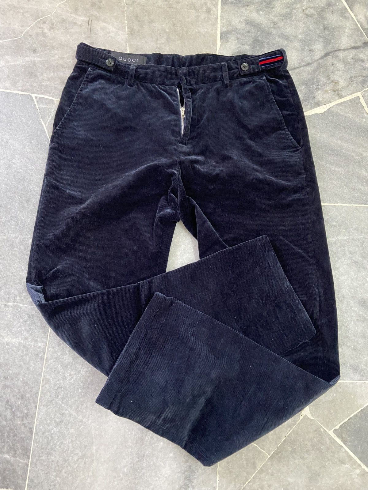 Gucci Gucci Tom Ford Vintage Velvet Pants Size US 32 / EU 48 - 2 Thumbnail