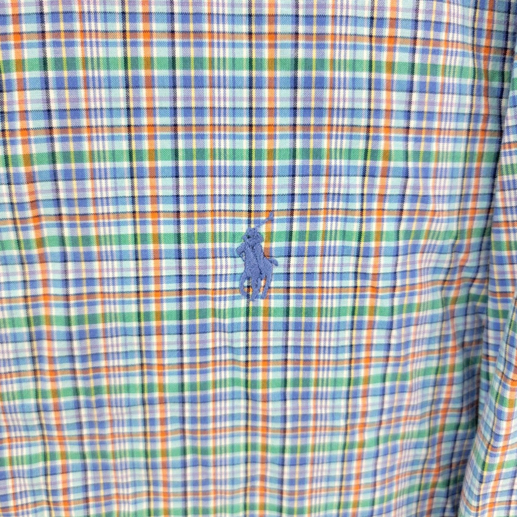Polo Ralph Lauren Polo Ralph Lauren Shirt Mens 17 43 XL Plaid Button-Down Pony casual Shirt Mens XL Plaid Button-Down Pony casual Size US XL / EU 56 / 4 - 3 Thumbnail