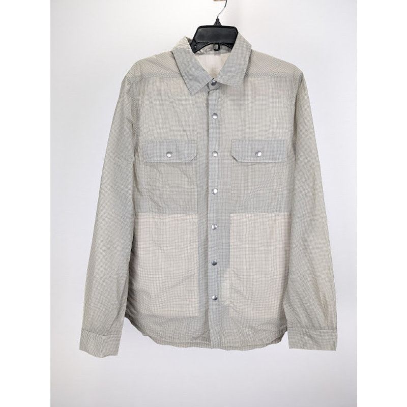 Rick Owens o1rshd1 Outershirt in Pearl Size US M / EU 48-50 / 2 - 1 Thumbnail