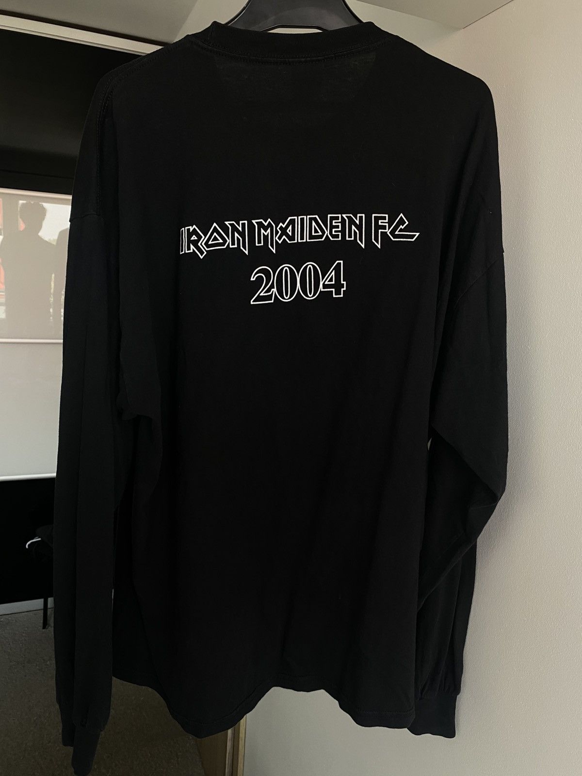 Vintage Iron Maiden 2004 FC Longsleeve rock band tees vintage opium Size US XXL / EU 58 / 5 - 8 Thumbnail