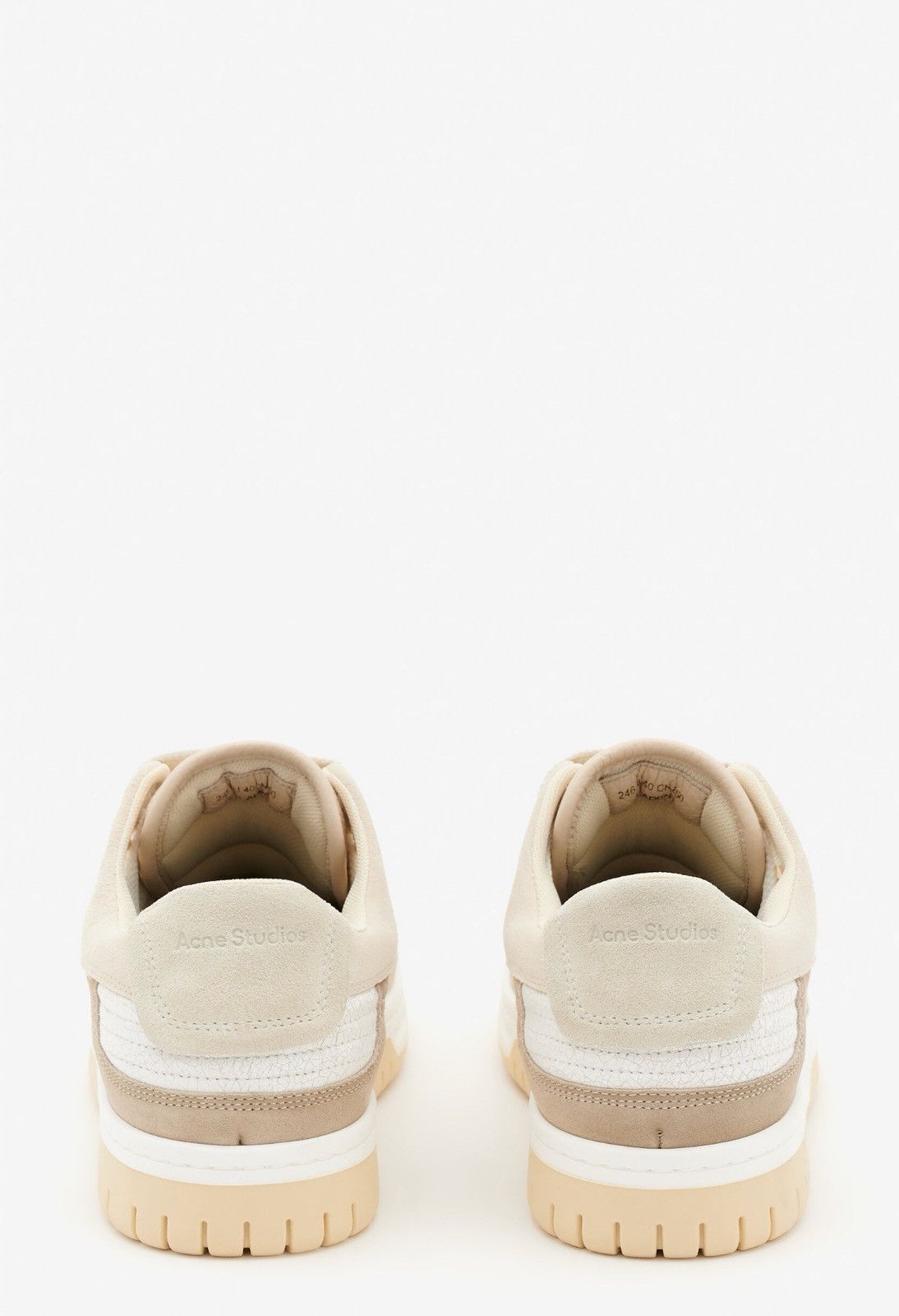 Acne Studios Last Acne Studios 08sthlm Leather Low Top Sneakers Size US 12 / EU 45 - 3 Thumbnail