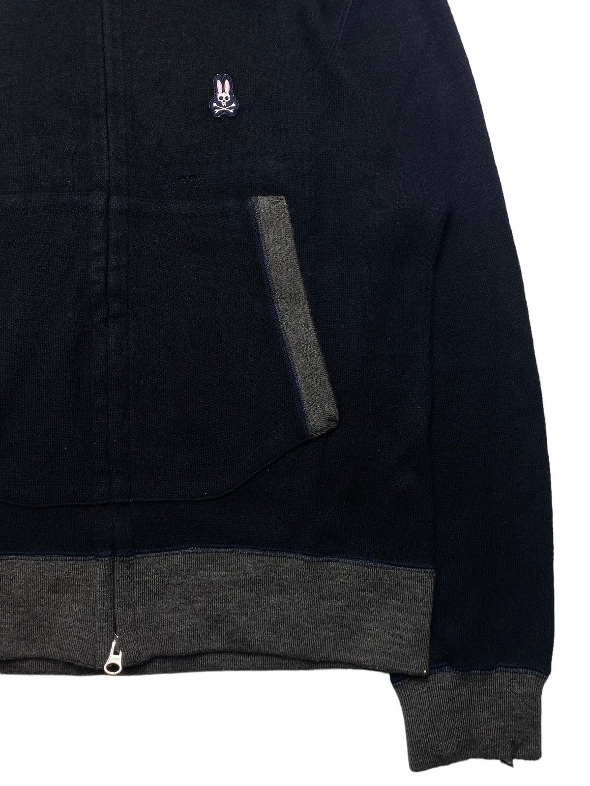 Hysteric Glamour 2000s Psycho Bunny by Robert Godley - Ninja Hoodie Size US M / EU 48-50 / 2 - 5 Thumbnail