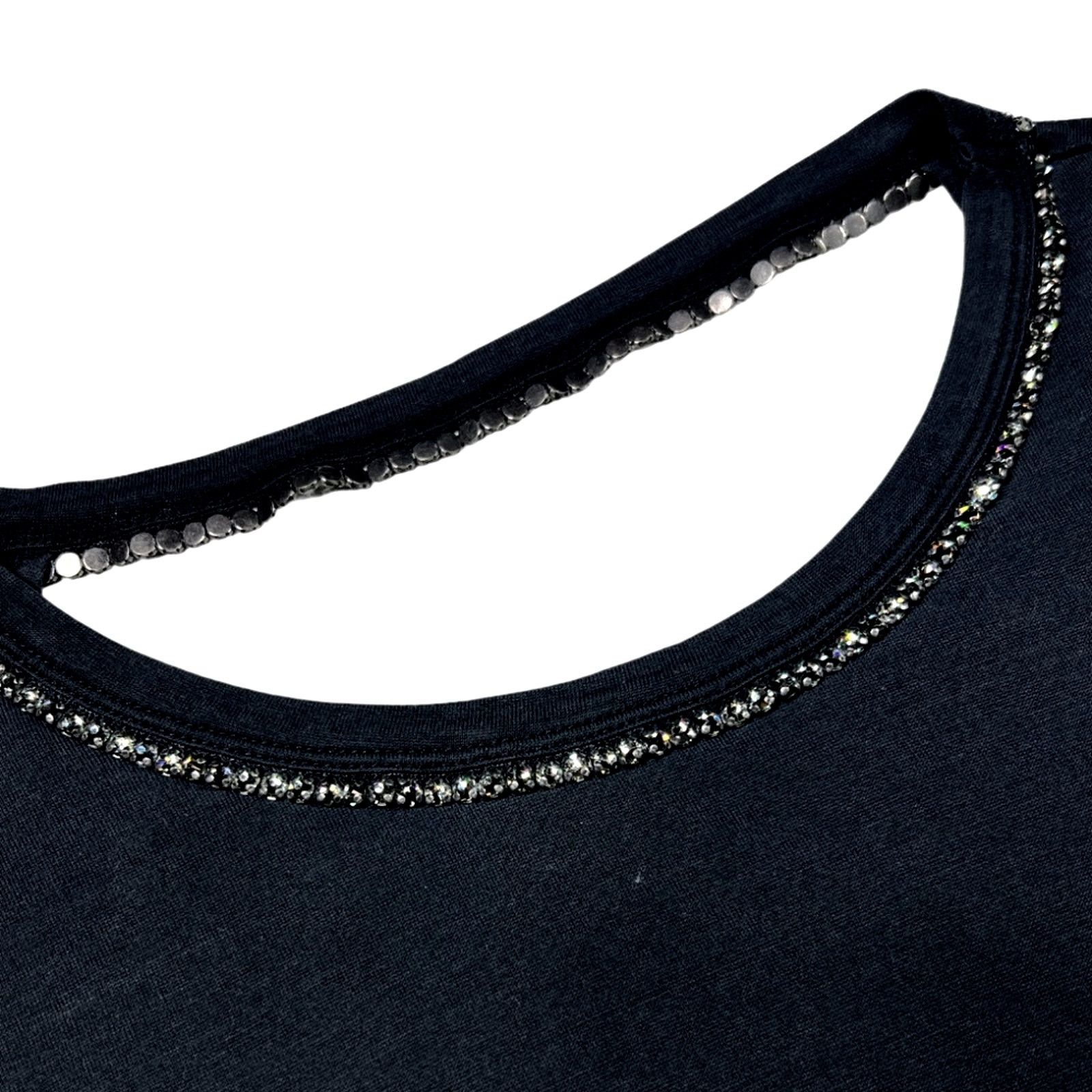 Majestic Majestic Top in Black | Size L Size L / US 10 / IT 46 - 5 Thumbnail