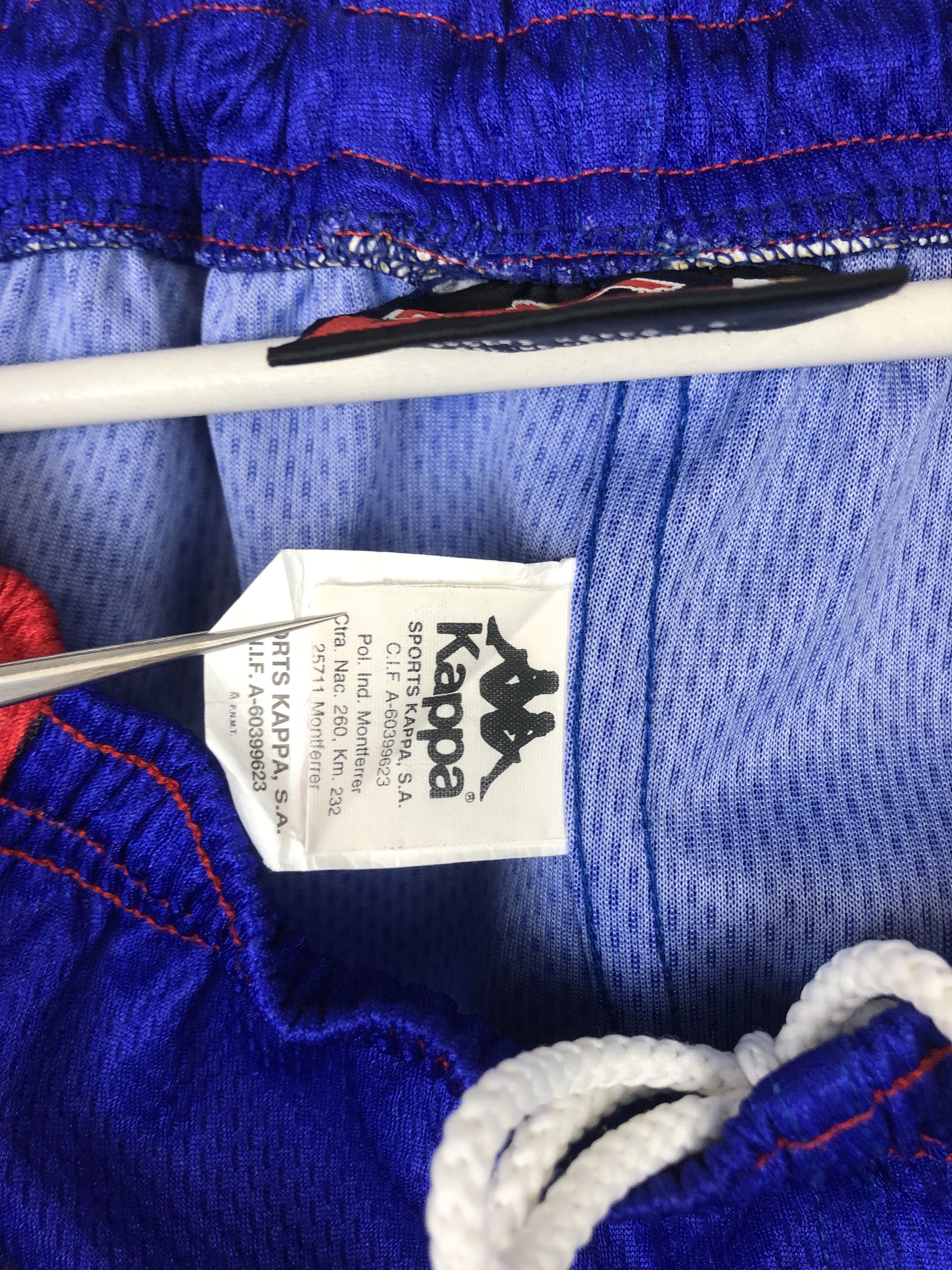Kappa Vintage Kappa FC Barcelona Football Shorts Soccer Blue S/M Size US 32 / EU 48 - 8 Thumbnail