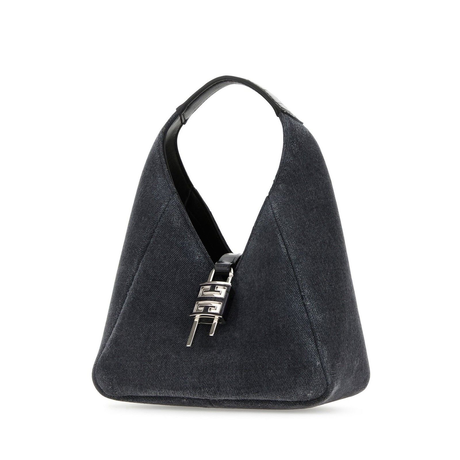 Givenchy GIVENCHY G-Hobo Mini Black Denim Top Handle Bag New & Authen Size ONE SIZE - 2 Thumbnail