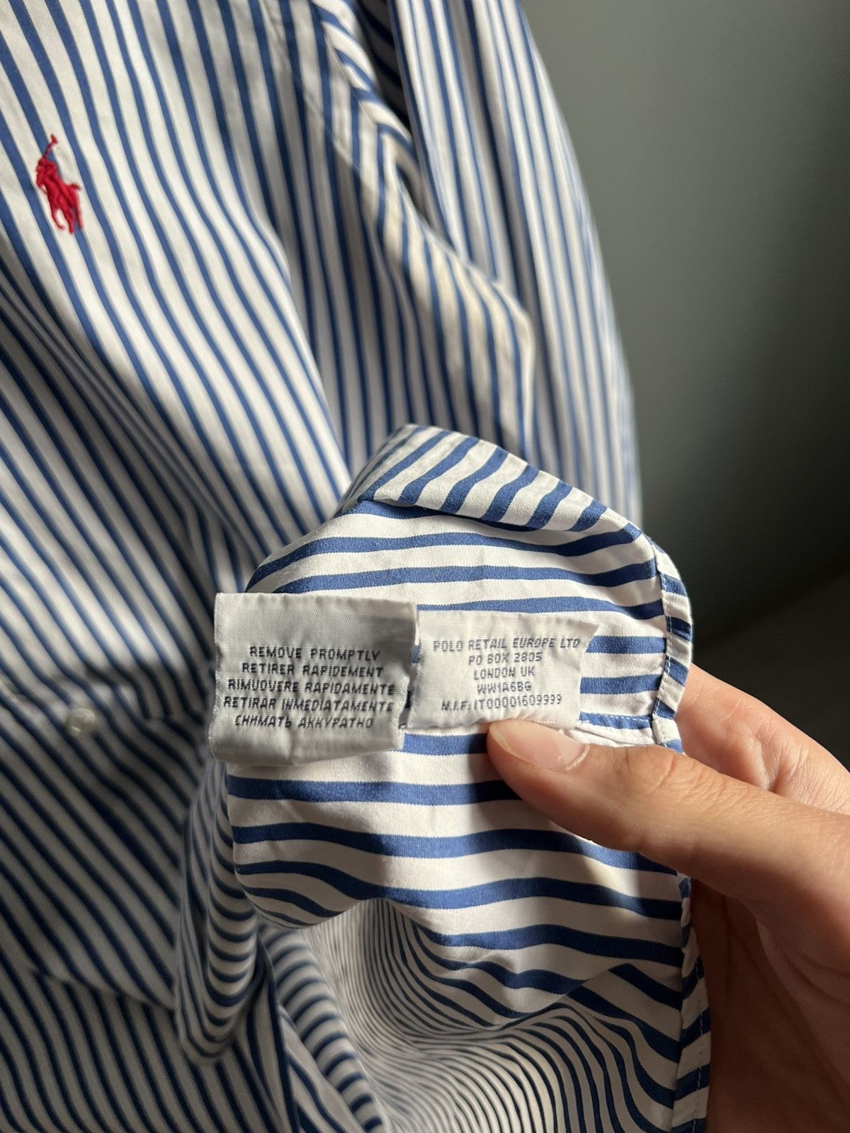 Polo Ralph Lauren Ralph Lauren Polo Vintage Striped Old Money Button Up Shirt Size US M / EU 48-50 / 2 - 9 Thumbnail