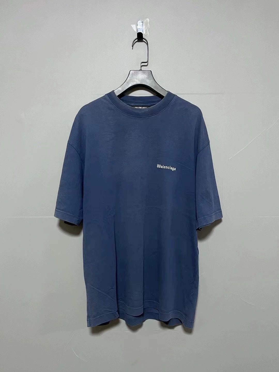 Balenciaga Balenciaga Double B Embroidered Logo Short Sleeve Size US XS / EU 42 / 0 - 1 Thumbnail