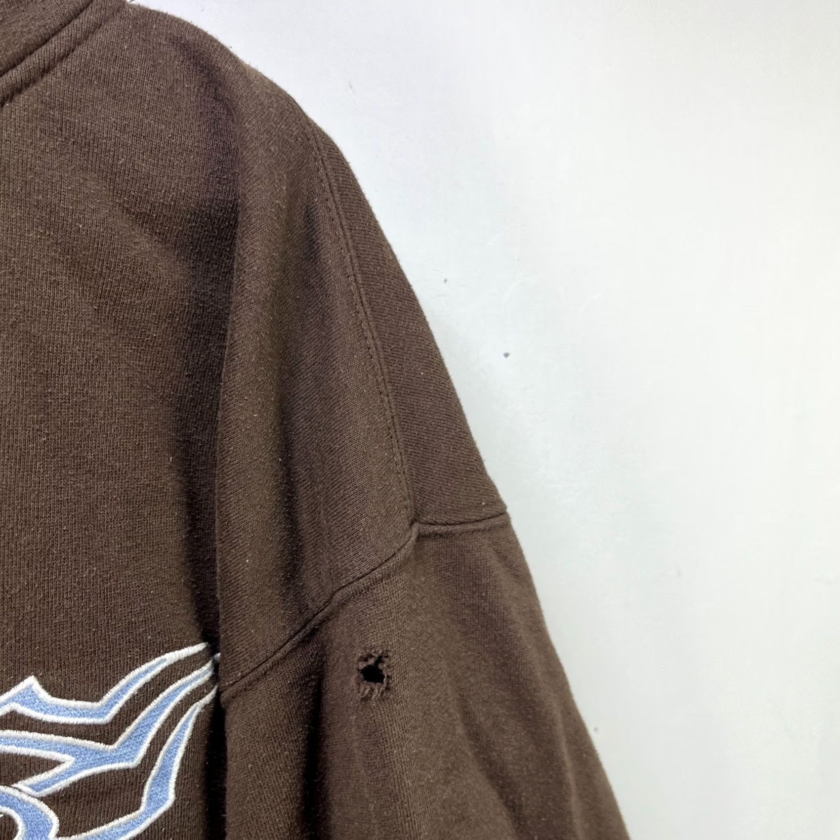 Vintage VINTAGE Sapphire Lounge Hoodie XL Men Brown Cotton Fleece Hooded Long Sleeve Winter Fall Spring Size US XL / EU 56 / 4 - 5 Thumbnail