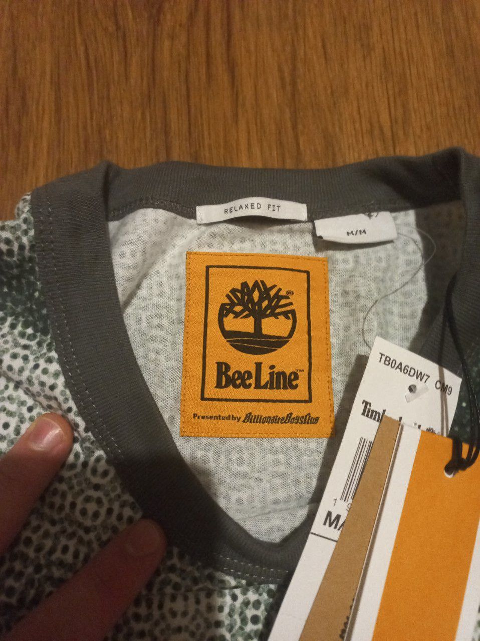 Bee Line by Billionaire Boys Club × Billionaire Boys Club × Timberland Timberland Beeline L/S T-Shirt (Vintage White) Size US M / EU 48-50 / 2 - 4 Thumbnail