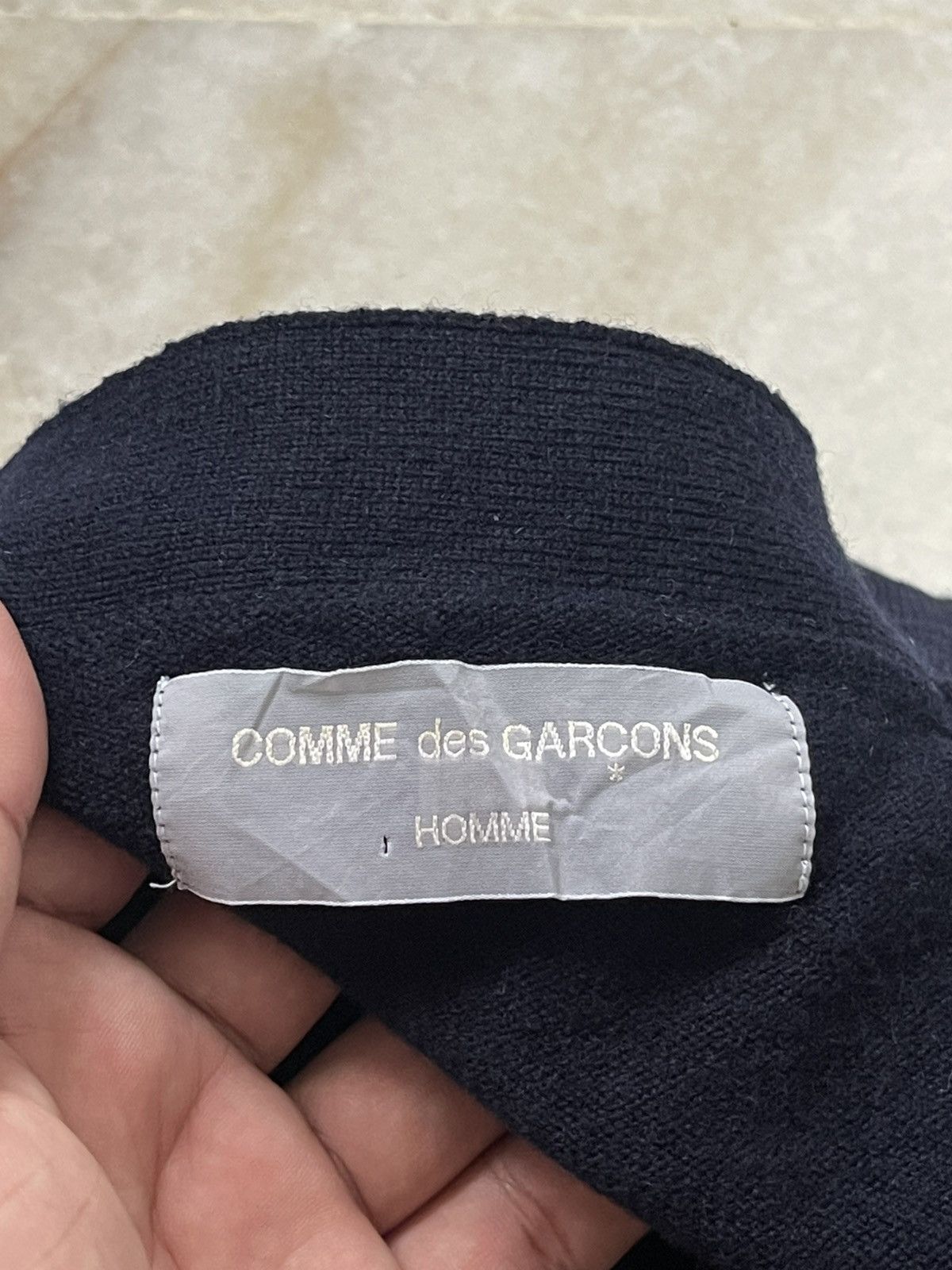 Comme des Garcons Homme Plus 1994 Comme Des Garcons Homme Wool Cardigan C1 Size US M / EU 48-50 / 2 - 7 Thumbnail