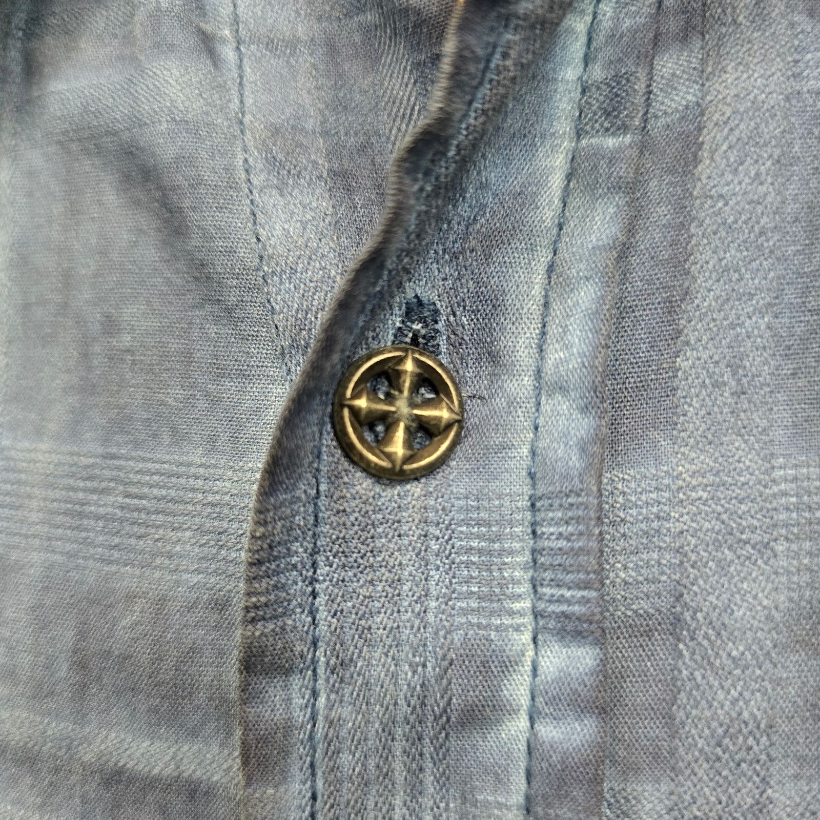 Affliction Affliction Black Premium Shirt Plaid Roll tab Sleeve 2Pocket Size US L / EU 52-54 / 3 - 9 Thumbnail