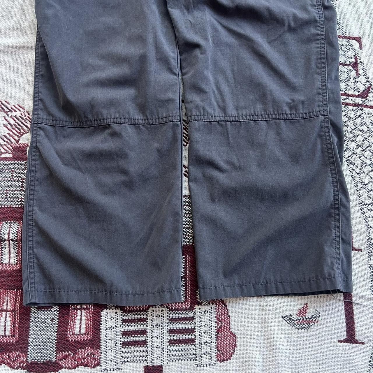 Vintage Vintage Y2K/2000s Baggy Grunge Faded Black Skater Style Cargo Pants! Size US 32 / EU 48 - 6 Thumbnail