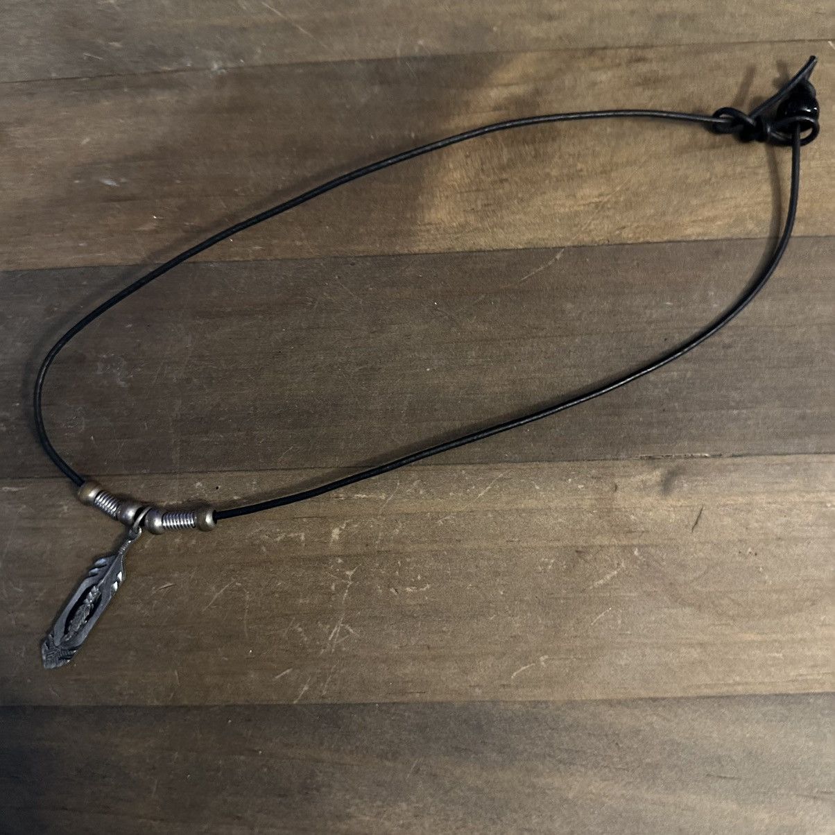 Vintage Vintage Navajo feather pendant necklace Size ONE SIZE - 2 Thumbnail