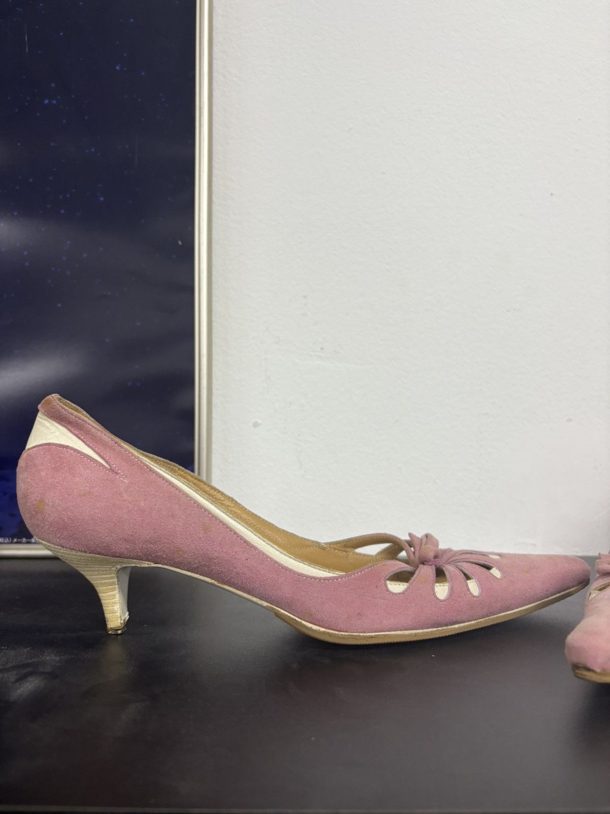 Dolce & Gabbana 🚨 RARE Suede Dolce Gabbana D&G vintage heels 36 1/2 Size US 6.5 / IT 36.5 - 9 Thumbnail