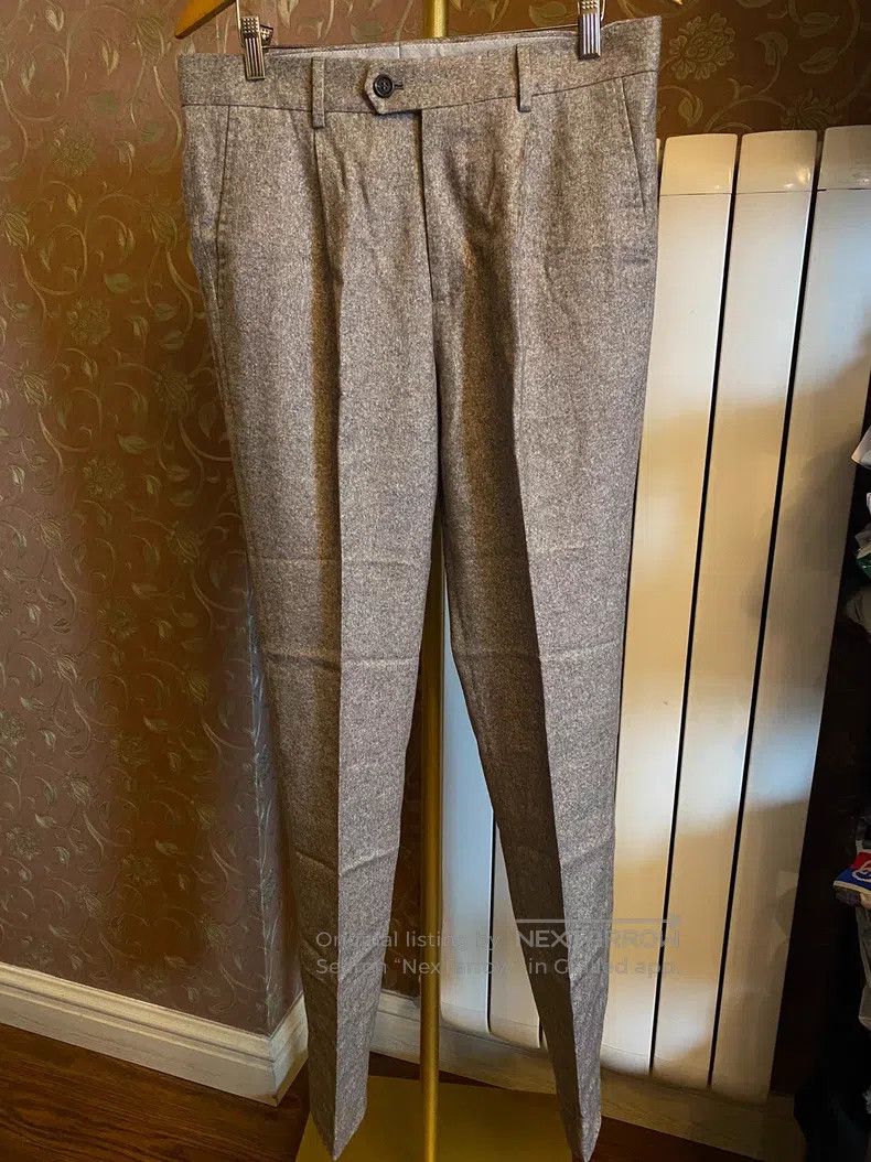 Brunello Cucinelli brunello cucinelli Double-breasted suit set, cashmere, woo Size 46L - 4 Thumbnail