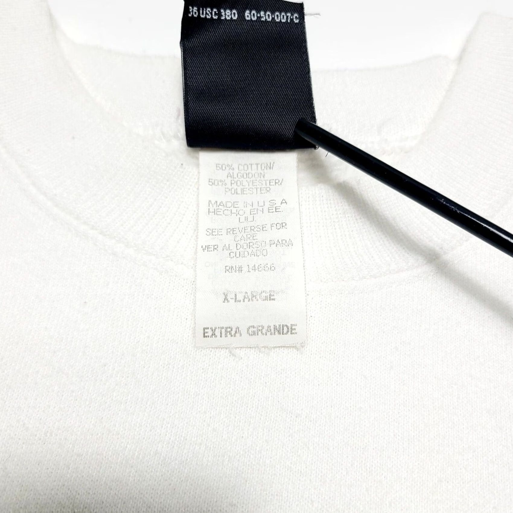 Penn VINTAGE USA Olympics JC Penny White Crewneck Sweatshirt Men’s Size XL Size US XL / EU 56 / 4 - 6 Thumbnail