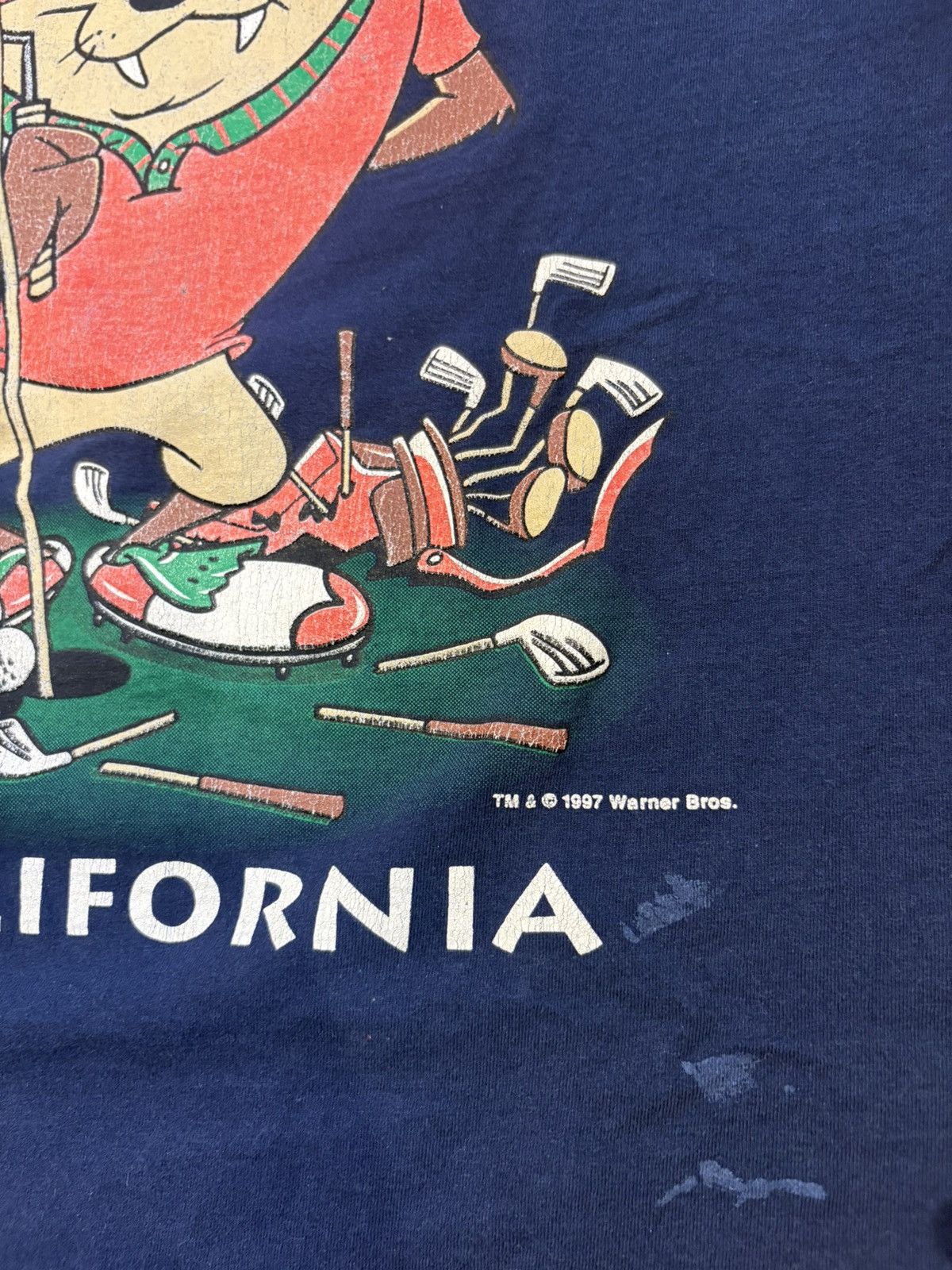 Vintage Looney tunes 1997 taz golf tee Size US L / EU 52-54 / 3 - 2 Thumbnail