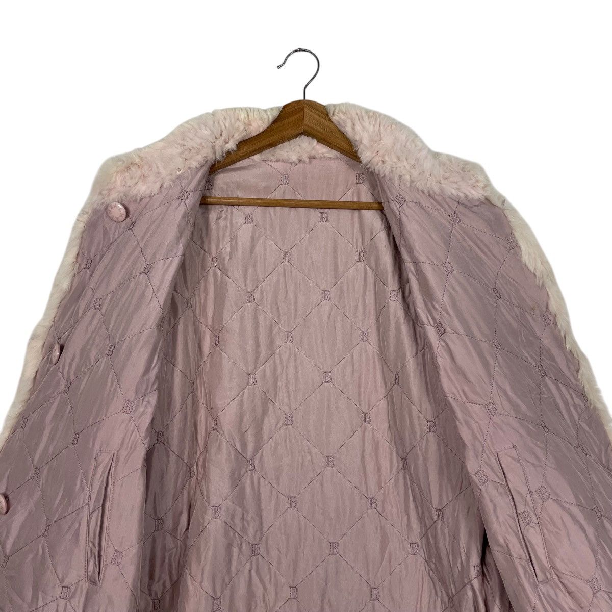 Balmain Balmain Paris Rabbit Fur Silk Reversible Jacket Size L / US 10 / IT 46 - 12 Thumbnail