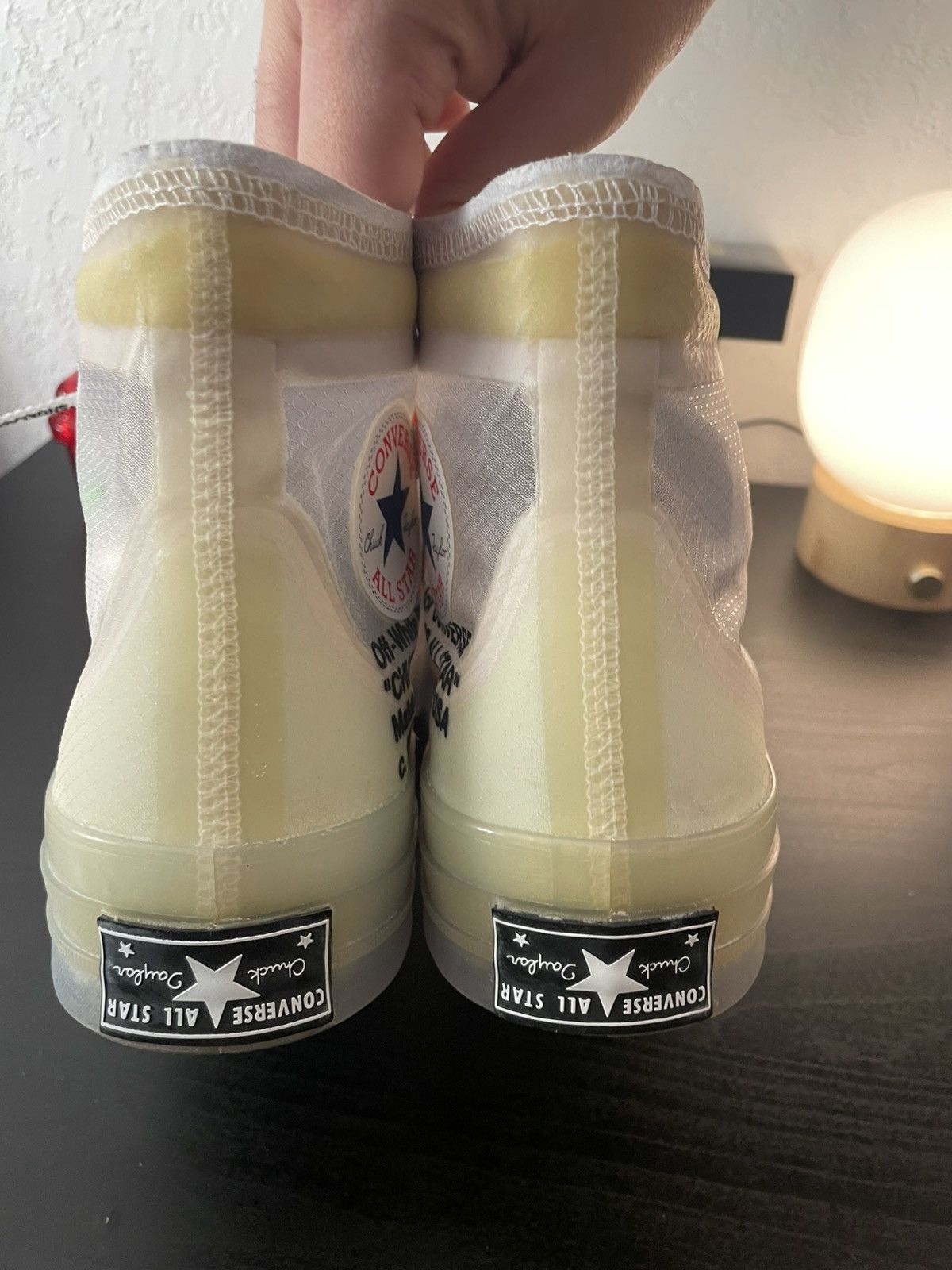 Converse × Off-White The ten Converse hi top all star Size US 8.5 / EU 41-42 - 4 Thumbnail