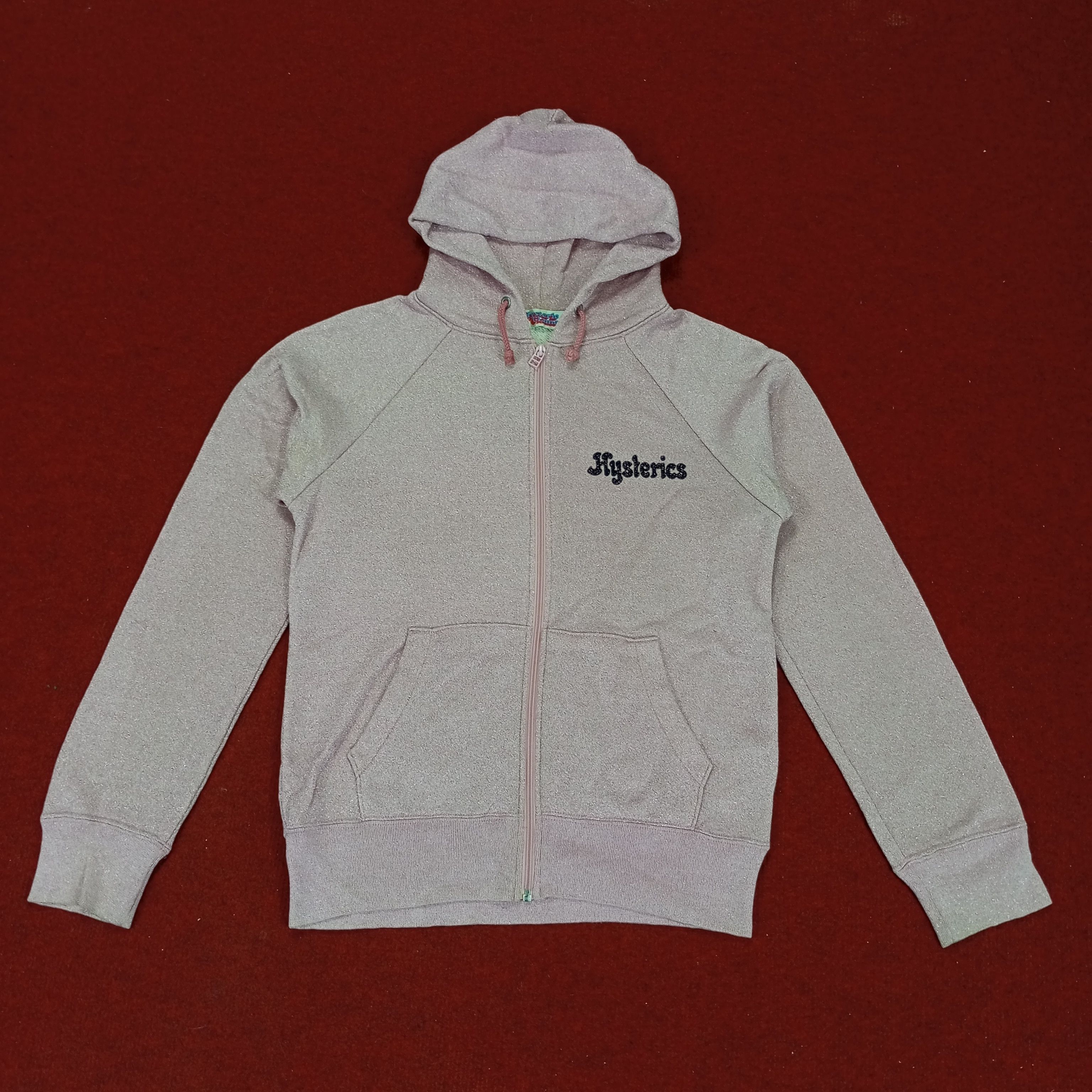 Hysteric Glamour × Japanese Brand × Vintage Hysteric Glamour Japanese Brand Rare Design Zipper Hoodies Size XS / US 0-2 / IT 36-38 - 3 Thumbnail