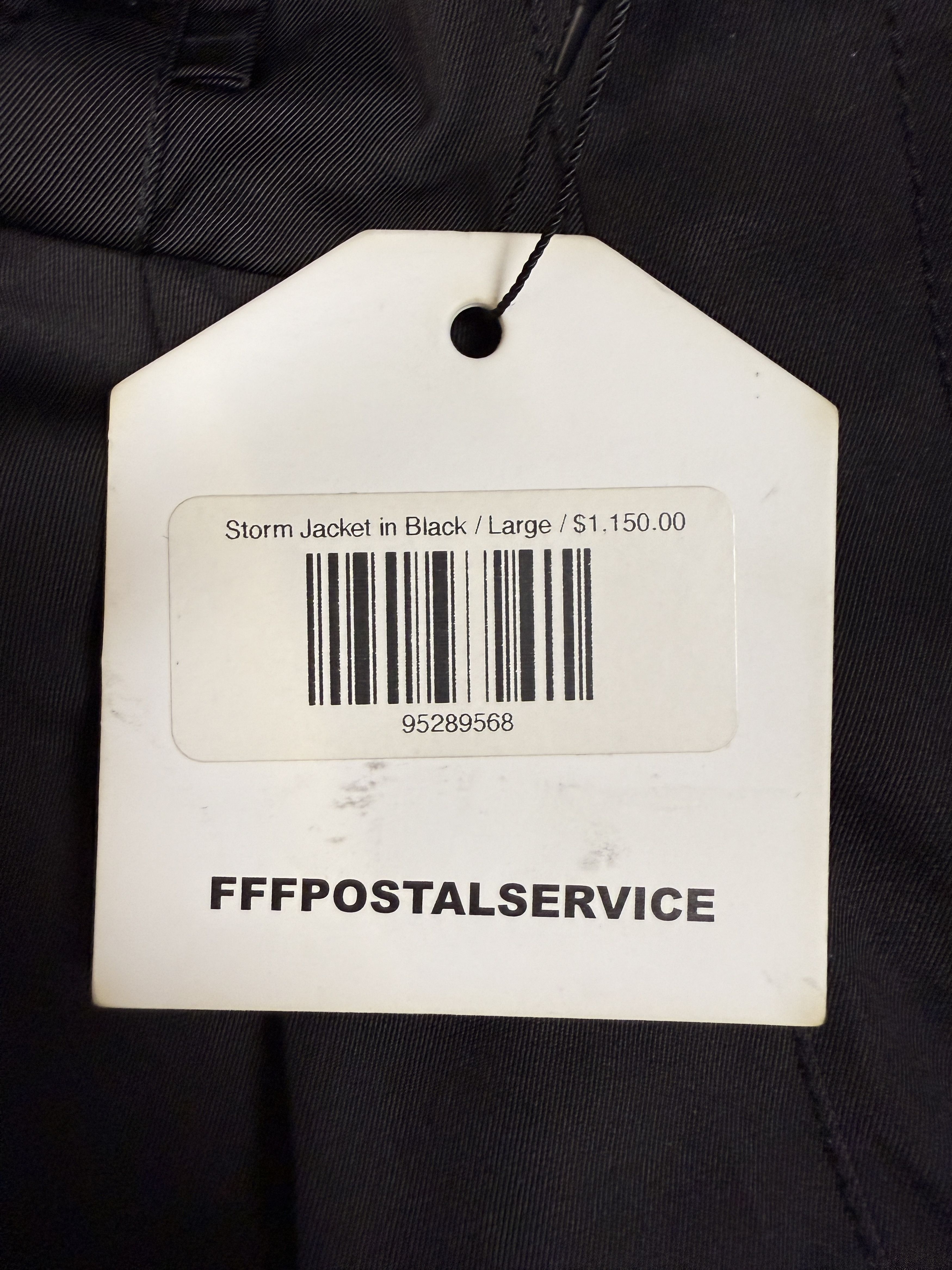 FFFPOSTALSERVICE $1150 FFFPOSTALSERVICE Storm Jacket Size US L / EU 52-54 / 3 - 11 Thumbnail