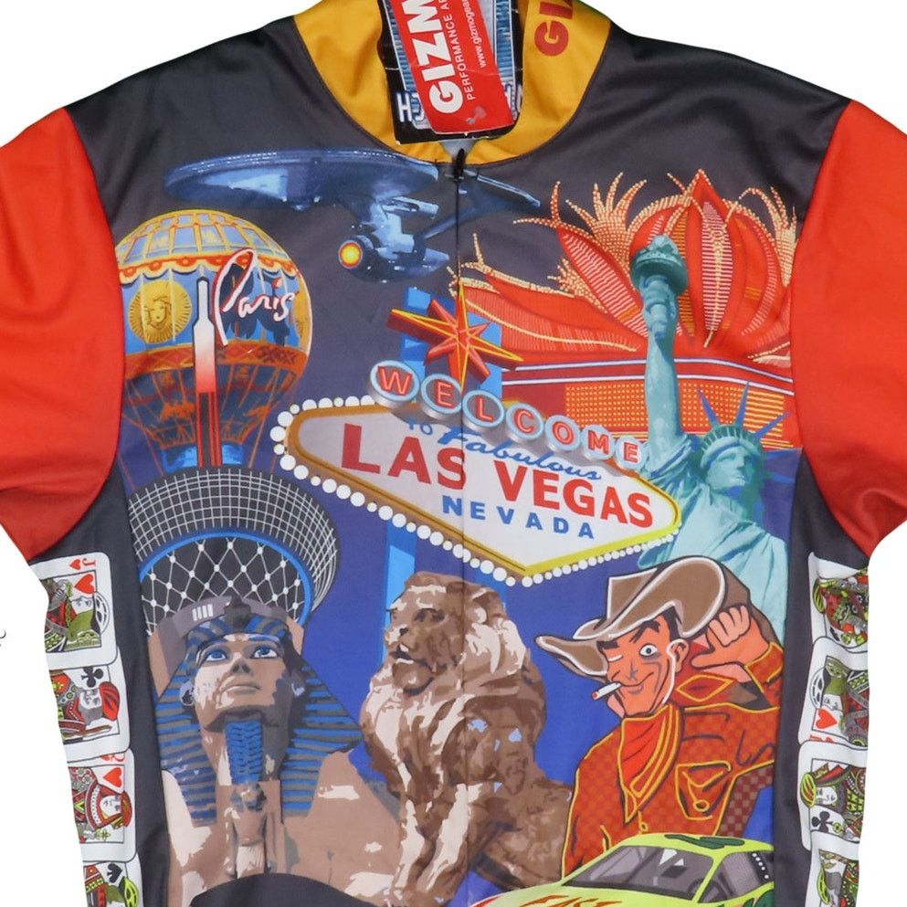 Other New Gizmo Las Vegas Nevada Bicycle Jersey USA Made S Size US S / EU 44-46 / 1 - 1 Thumbnail