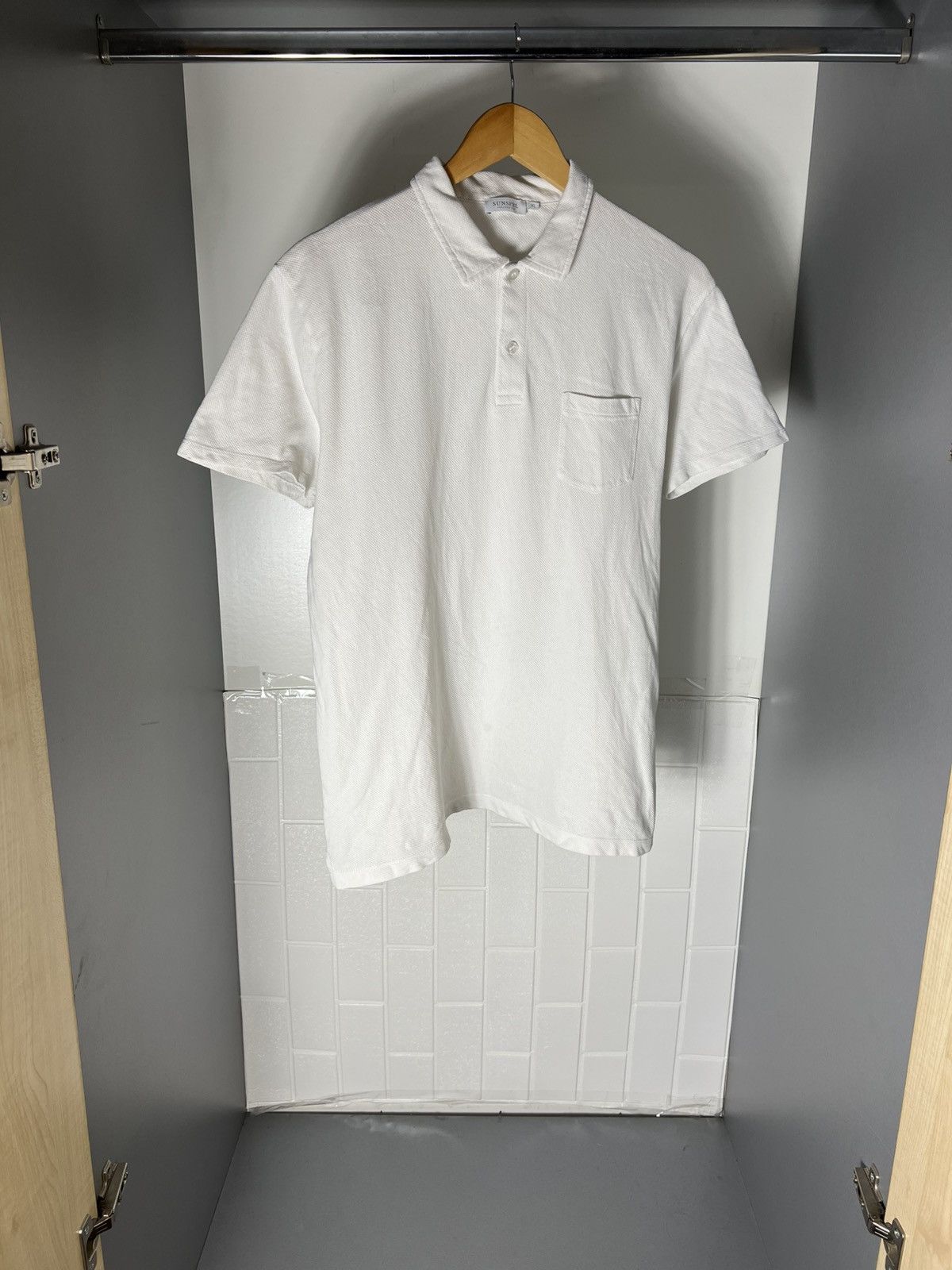 Sunspel SUNSPEL ENGLAND DESIGNER T-SHIRT CASUAL JAPAN STYLE Y2K 90s Size US XL / EU 56 / 4 - 3 Thumbnail