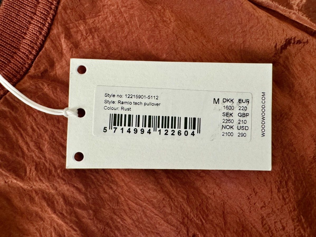 Wood Wood Wood Wood Men Ramlo Tech Pullover Rust MSRP $290 Size US M / EU 48-50 / 2 - 3 Thumbnail