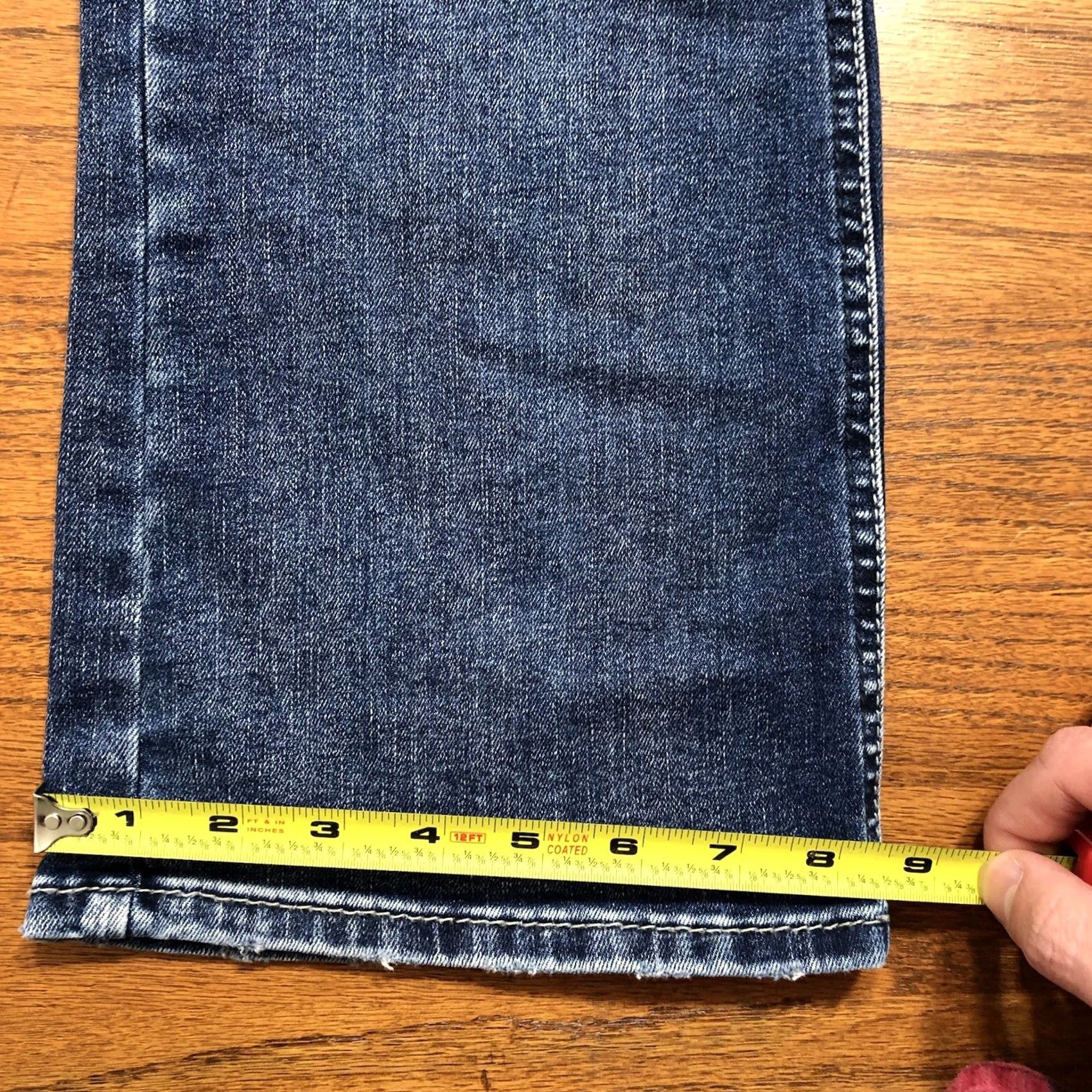 Silver Jeans Co. Silver Jeans Womens Jeans Elyse Slim Bootcut Mid Rise Blue Denim 29x31 Size 29" - 7 Thumbnail