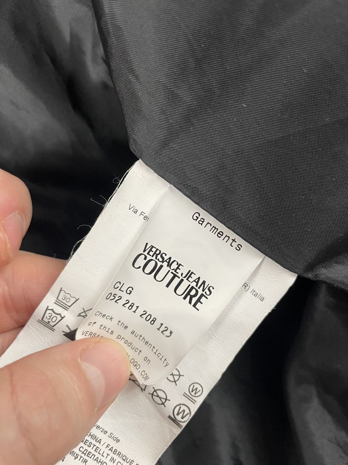 Versace × Versace Jeans Couture Versace Jeans Couture Down Puffer Logo Jacket Size US M / EU 48-50 / 2 - 6 Thumbnail