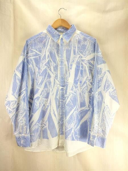 DOUBLET COMPRESSED STRIPE SHIRT IN HANGER MOLD