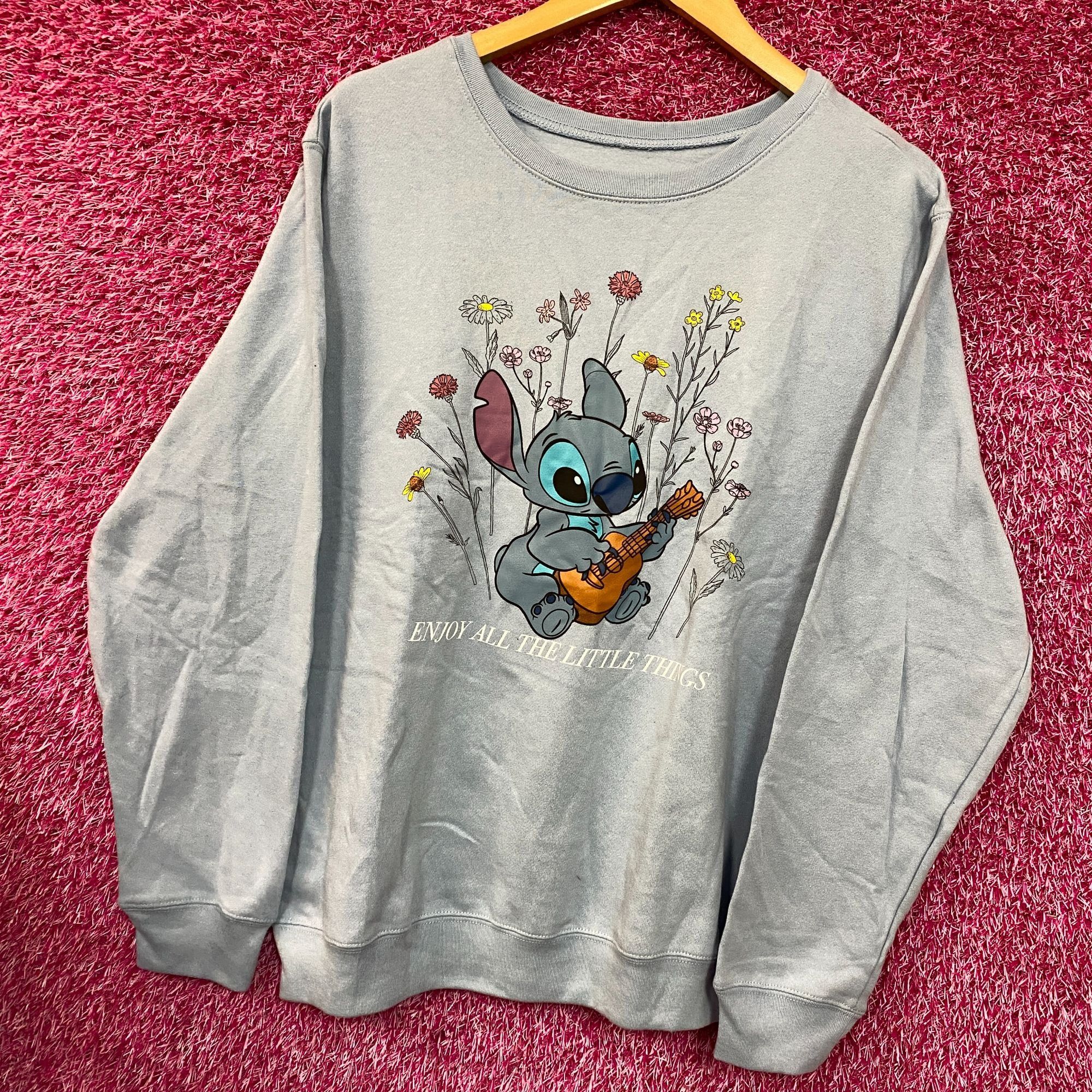 Disney Disney's Lilo and Stitch Enjoy All the Little Things Crewnec Size XL / US 12-14 / IT 48-50 - 3 Thumbnail