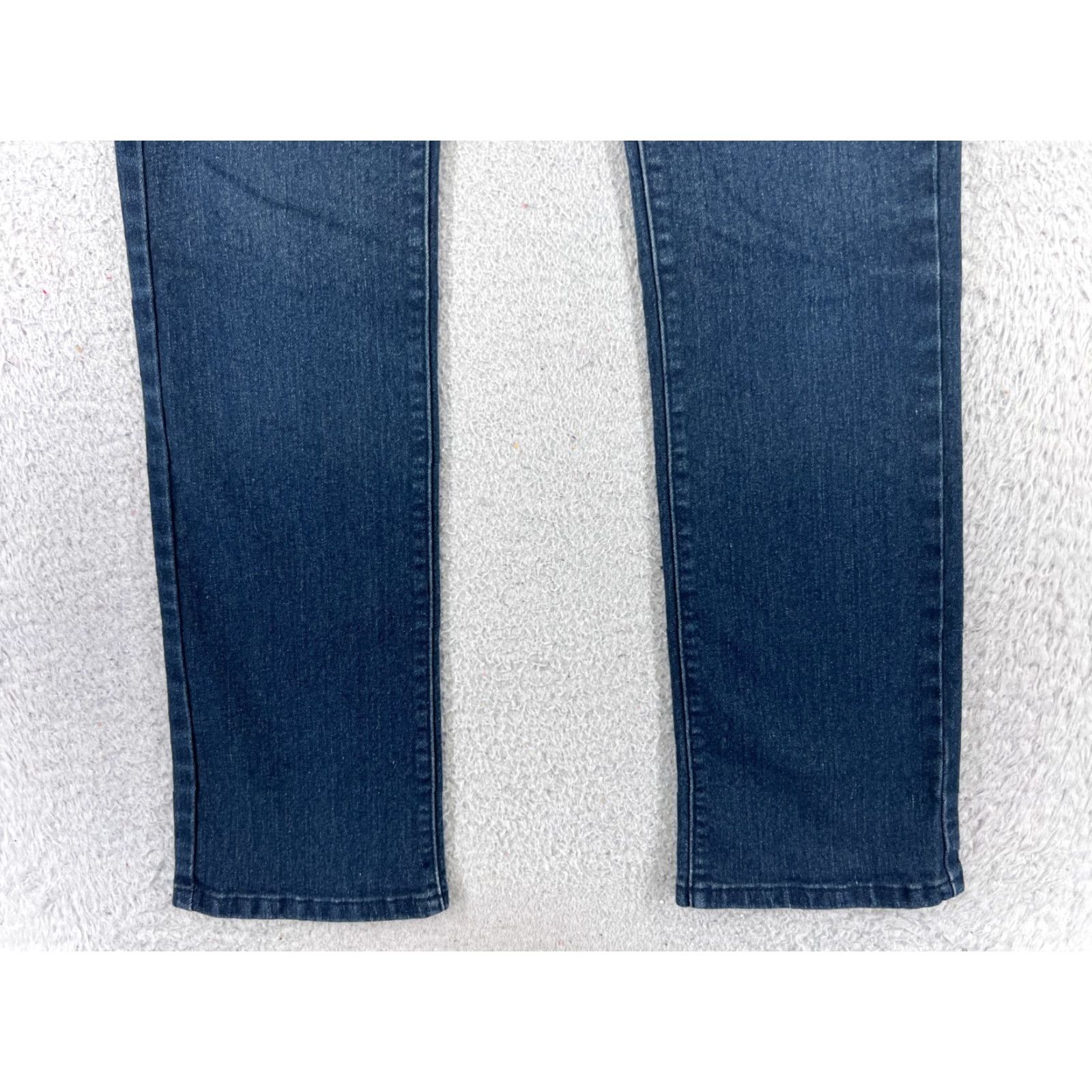 Denime VINTAGE Secretly Evil Women's Jeans Pants 26x31 Blue Denim Low-Rise Straight Leg Cotton Fall Summer Winter Size 26" / US 2 / IT 38 - 2 Thumbnail