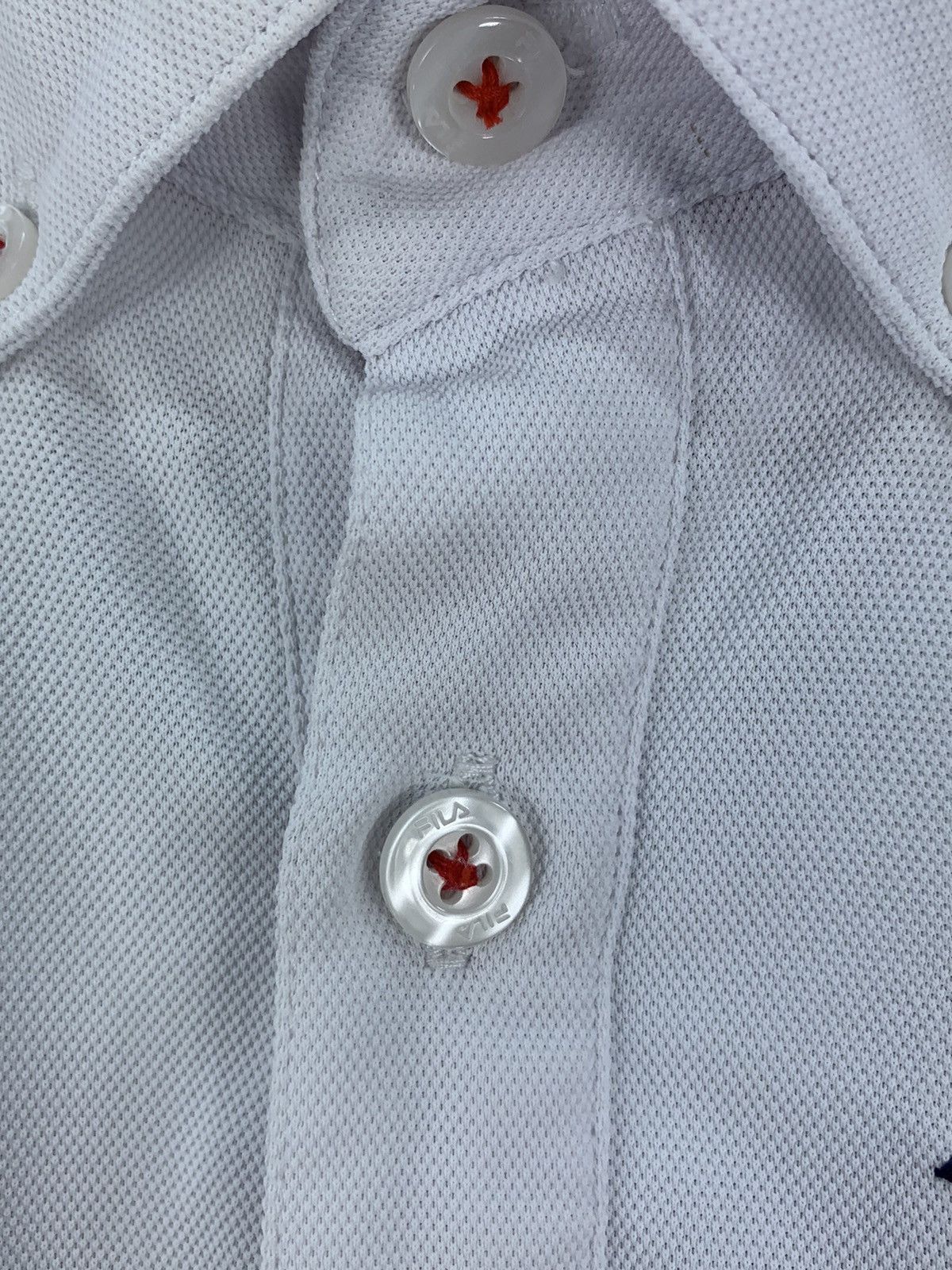 Fila Fila Golf White Polo Shirt Size US M / EU 48-50 / 2 - 9 Thumbnail