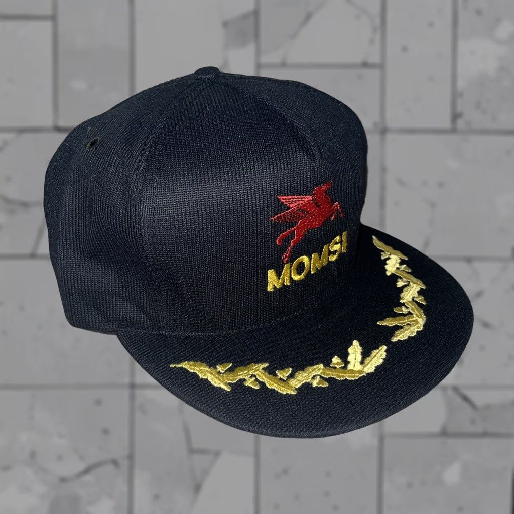 Vintage VINTAGE HaT Northstar momsi Snapback Black Hat USA Adjustable Men XS? Size ONE SIZE - 1 Thumbnail