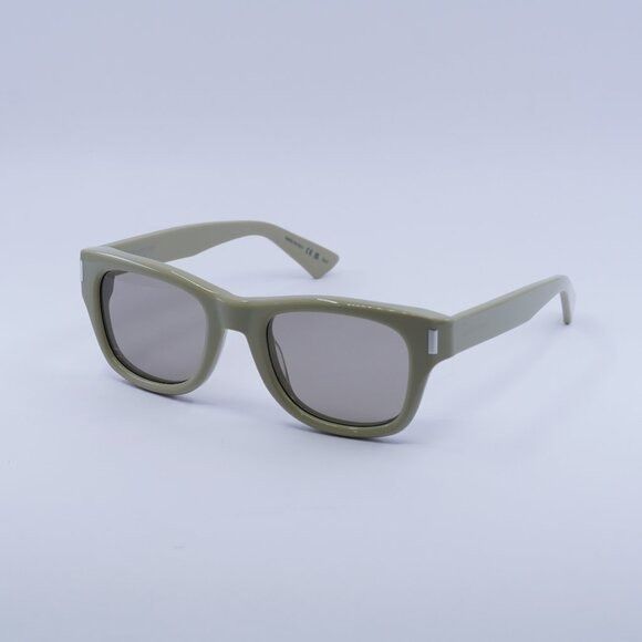 Saint Laurent Paris 🕶️ New Saint Laurent SL801 003 Sunglasses - Khaki Green Size ONE SIZE - 3 Thumbnail