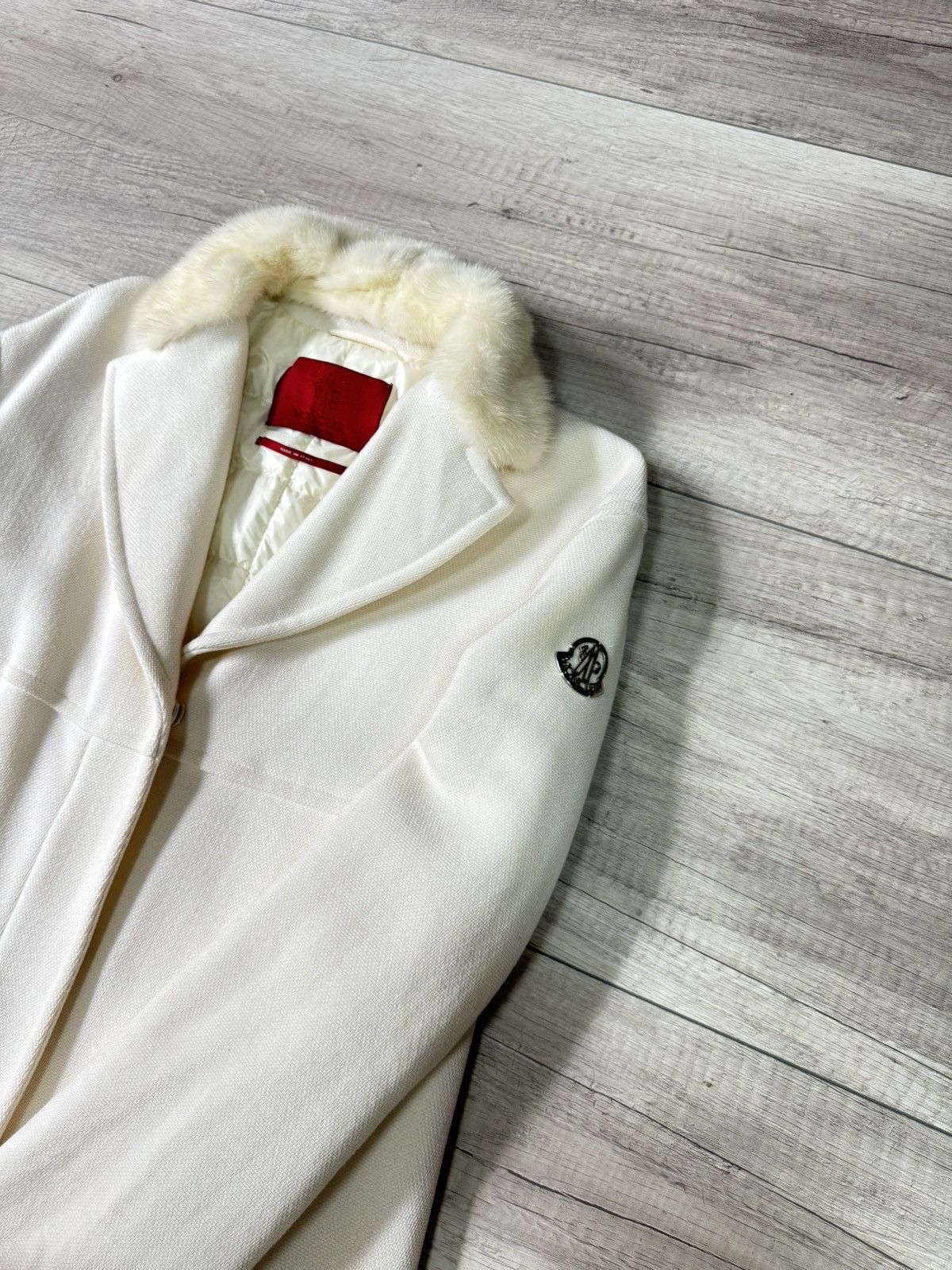 Moncler Very Rare Moncler Gamme Rouge Puffer Coat Wool Jacket Size XS / US 0-2 / IT 36-38 - 3 Thumbnail