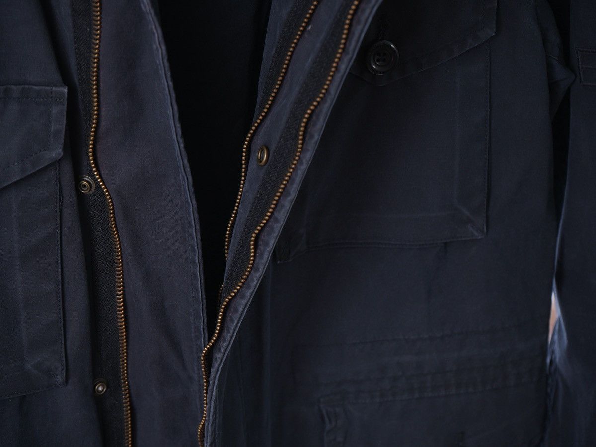 Stone Island Vintage Stone Island Denims Hooded Jacket Made In Italy Size US L / EU 52-54 / 3 - 6 Thumbnail