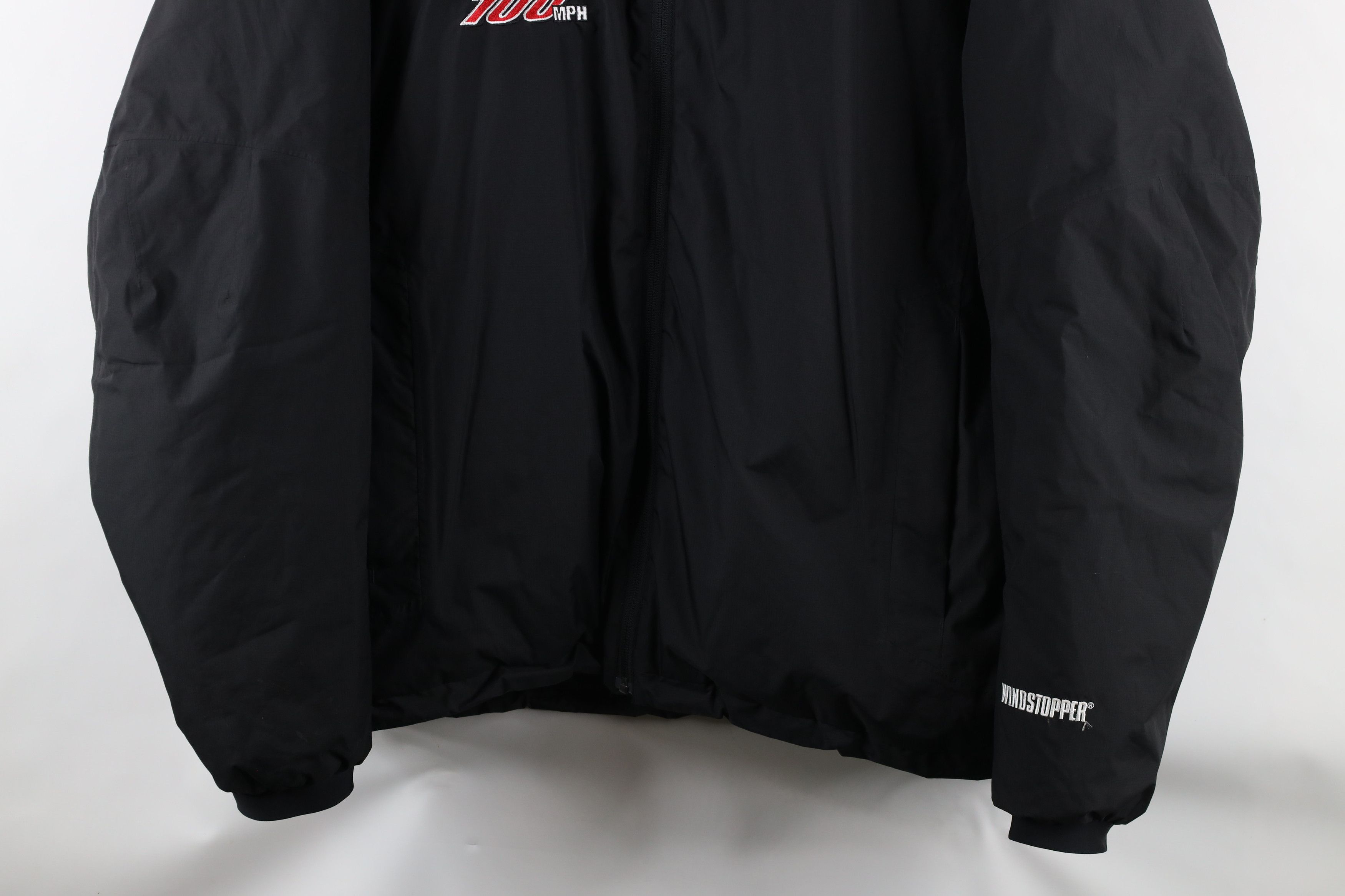 Vintage Bass Pro Shops Gore Windstopper Full Zip Puffer Jacket Black Size US XL / EU 56 / 4 - 3 Thumbnail