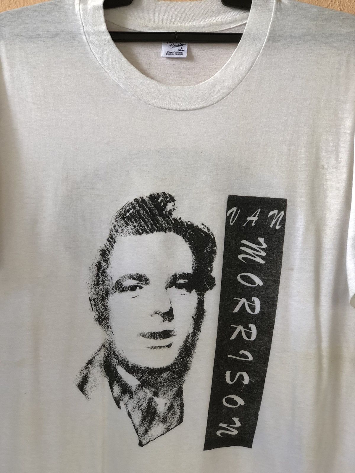 Band Tees × Vintage Vintage 90s Van Morrison Tee Size US L / EU 52-54 / 3 - 2 Thumbnail