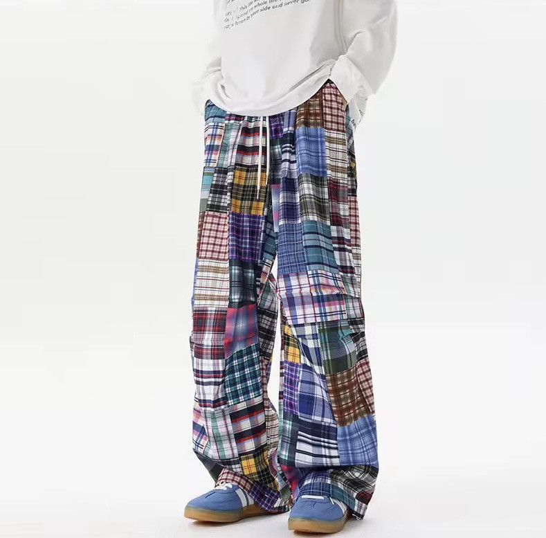Other Patchwork Streetwear Baggy Designer Loose Summer Pants Size US 30 / EU 46 - 1 Thumbnail