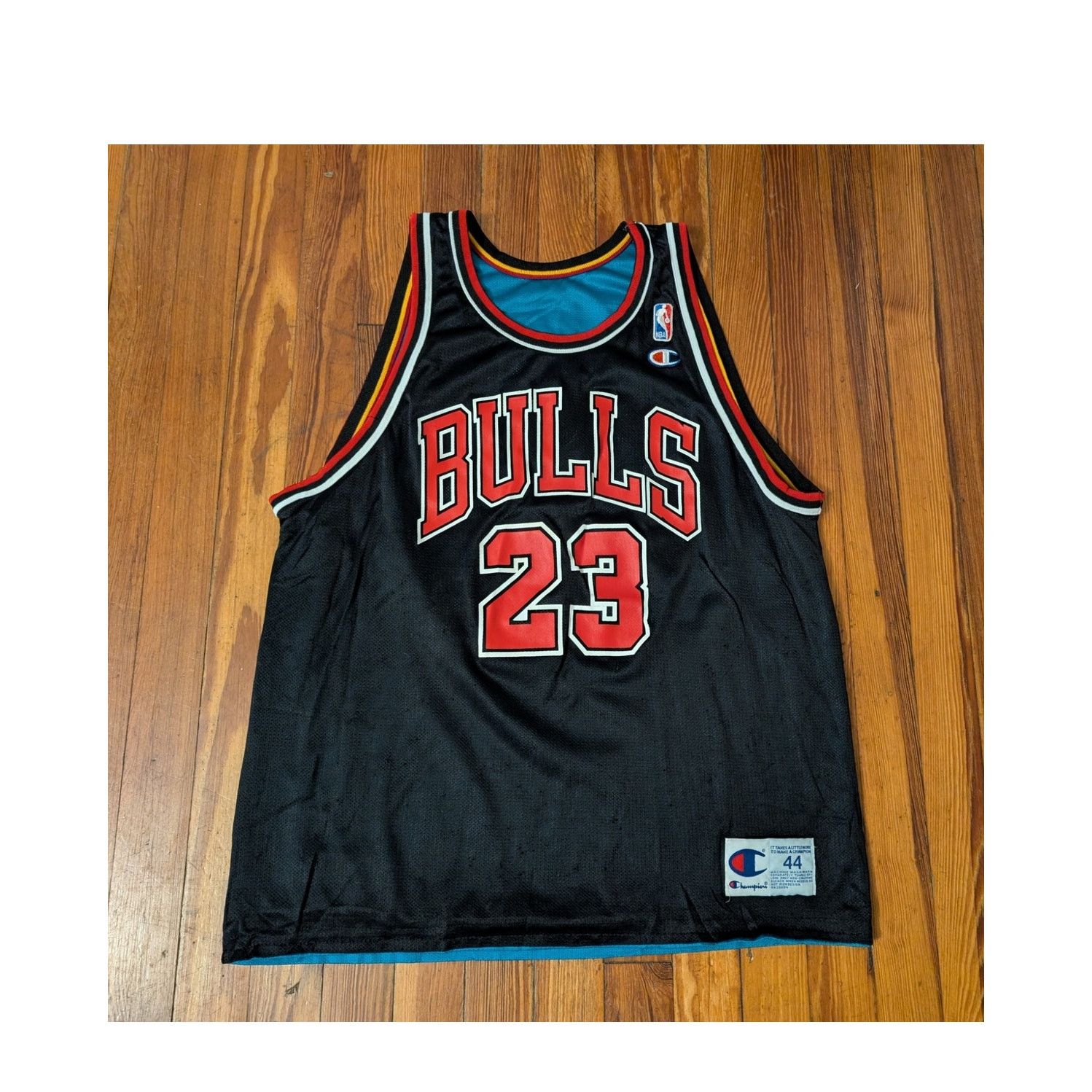 Champion Michael Jordan Grant Hill Reversible Jersey 44 L